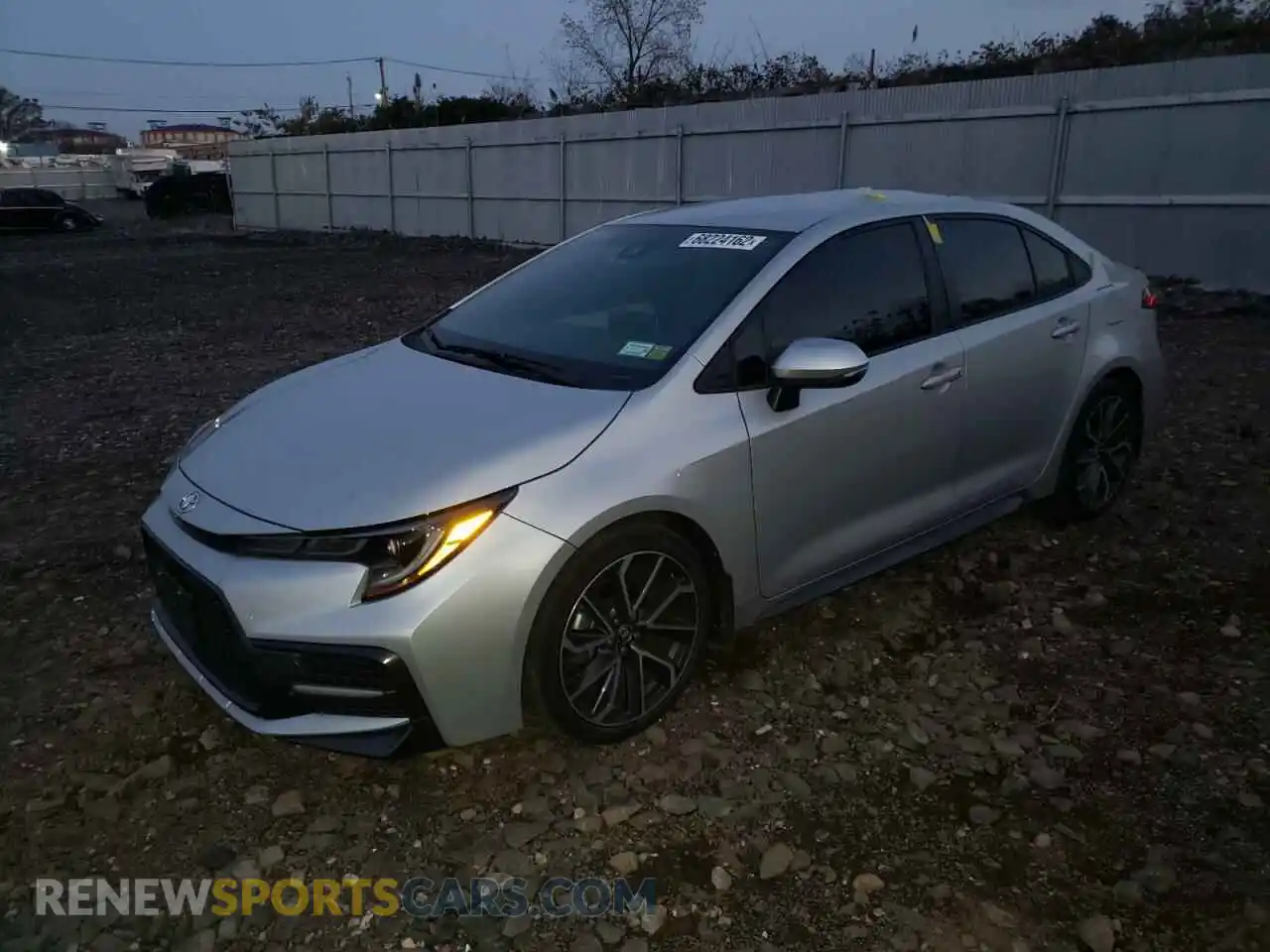 1 Photograph of a damaged car 5YFS4RCE9LP028429 TOYOTA COROLLA 2020