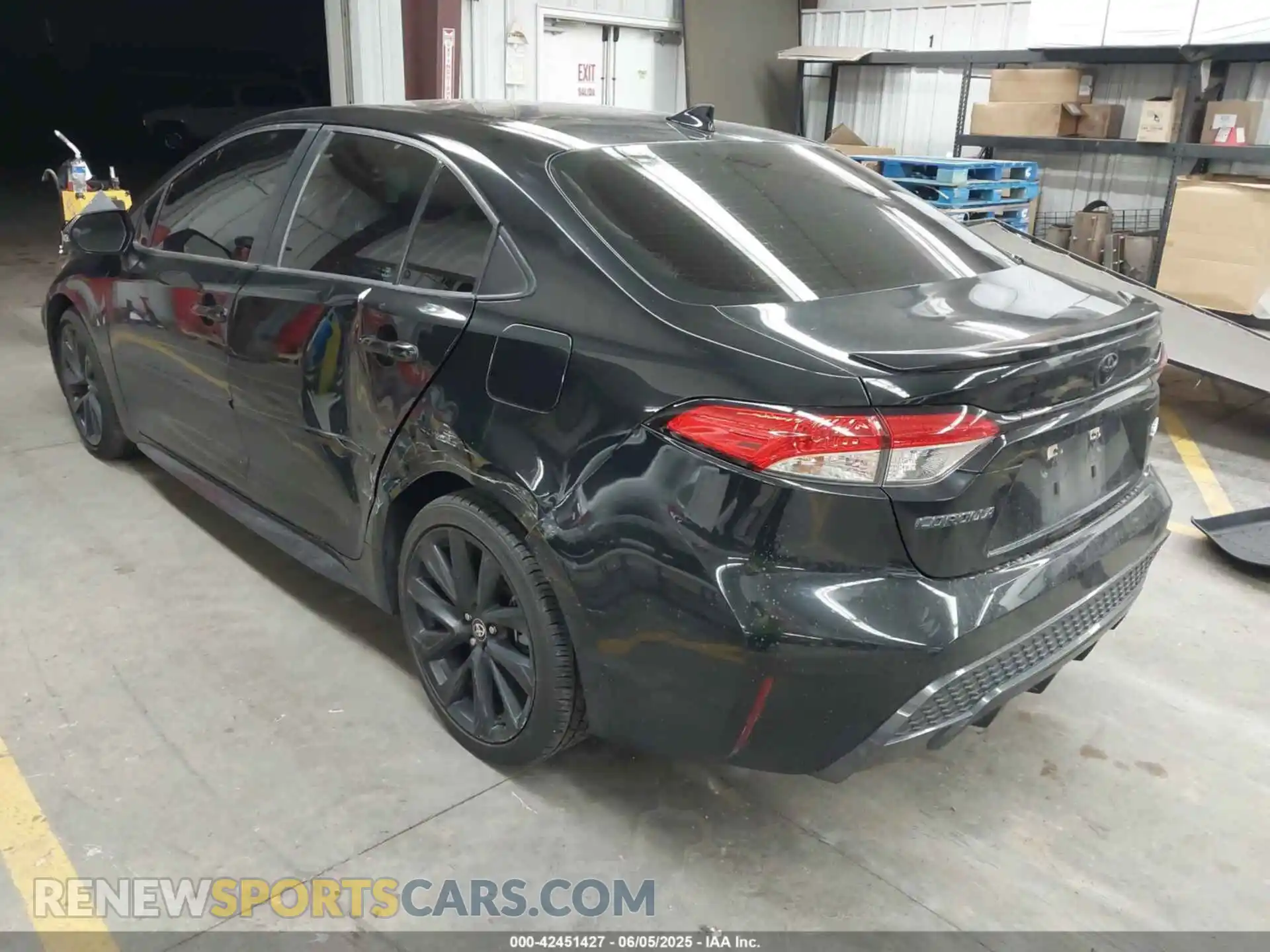3 fotografías del automóvil dañado 5YFS4RCE9LP030049 TOYOTA COROLLA 2020