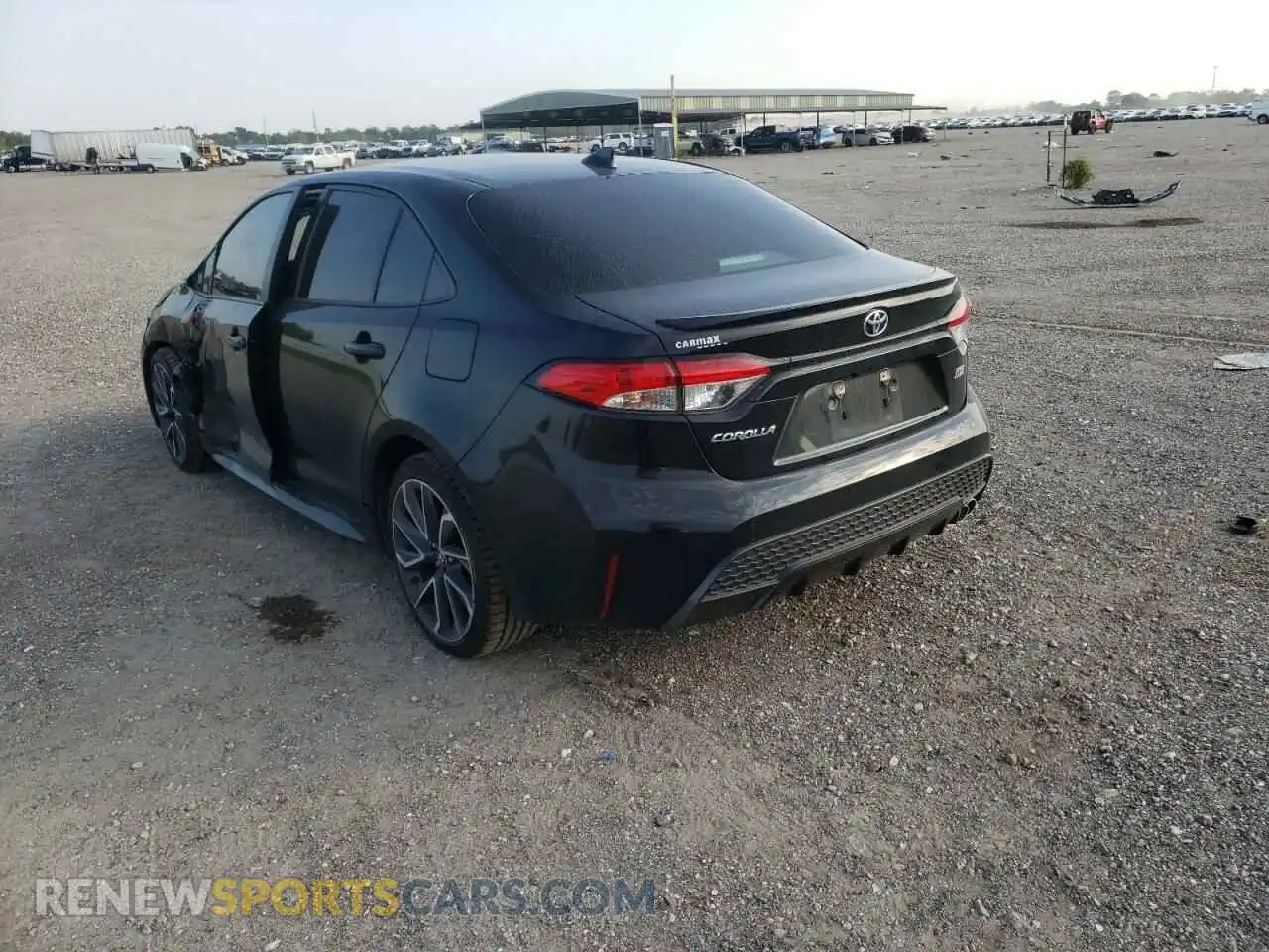 3 fotografías del automóvil dañado 5YFS4RCE9LP037924 TOYOTA COROLLA 2020