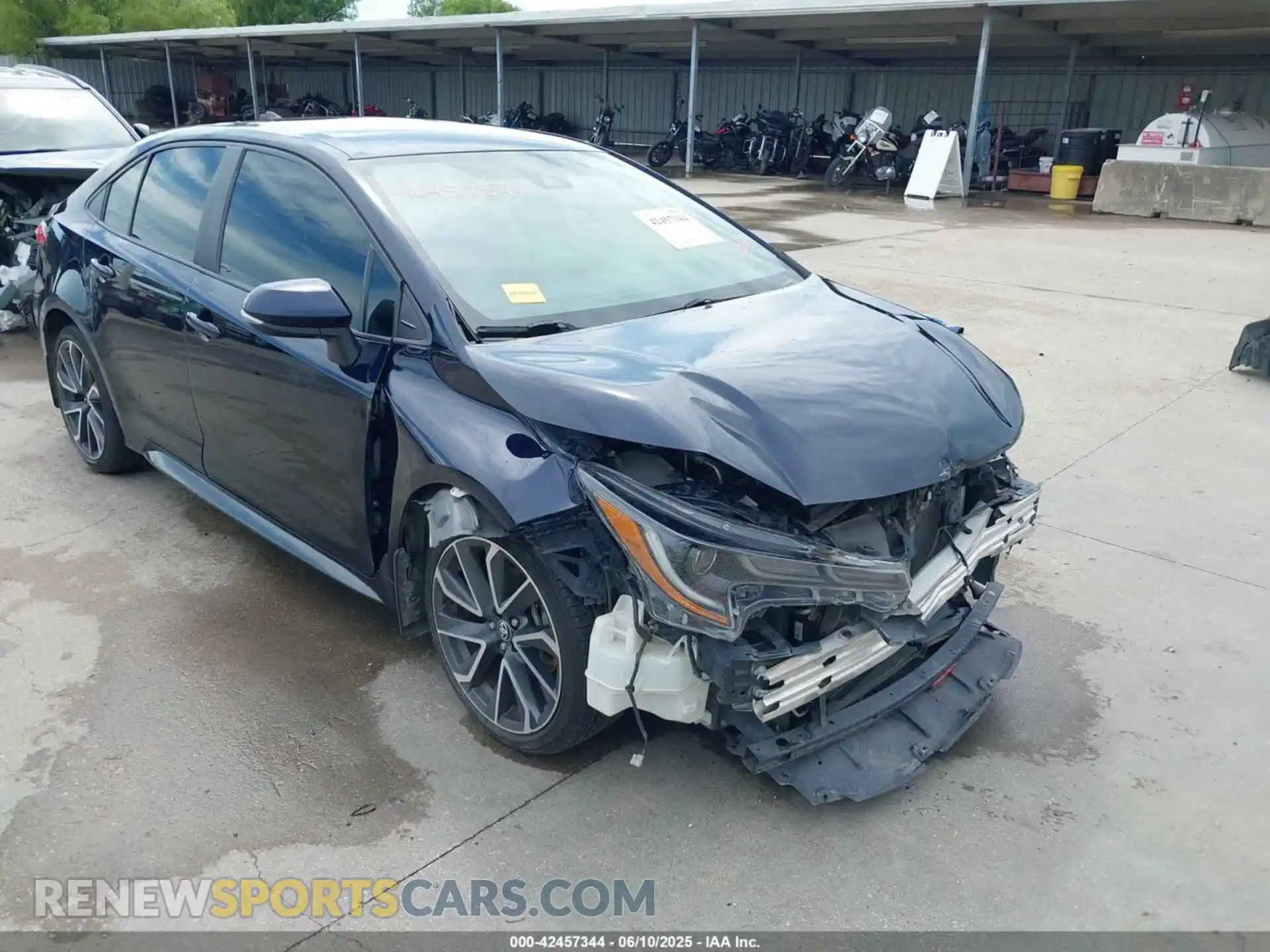 1 fotografías del automóvil dañado 5YFS4RCE9LP040418 TOYOTA COROLLA 2020