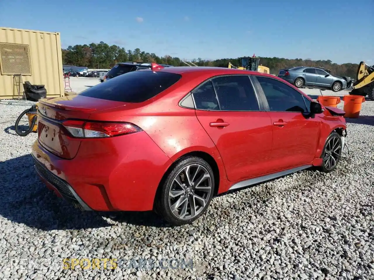 3 Photograph of a damaged car 5YFS4RCE9LP044274 TOYOTA COROLLA 2020