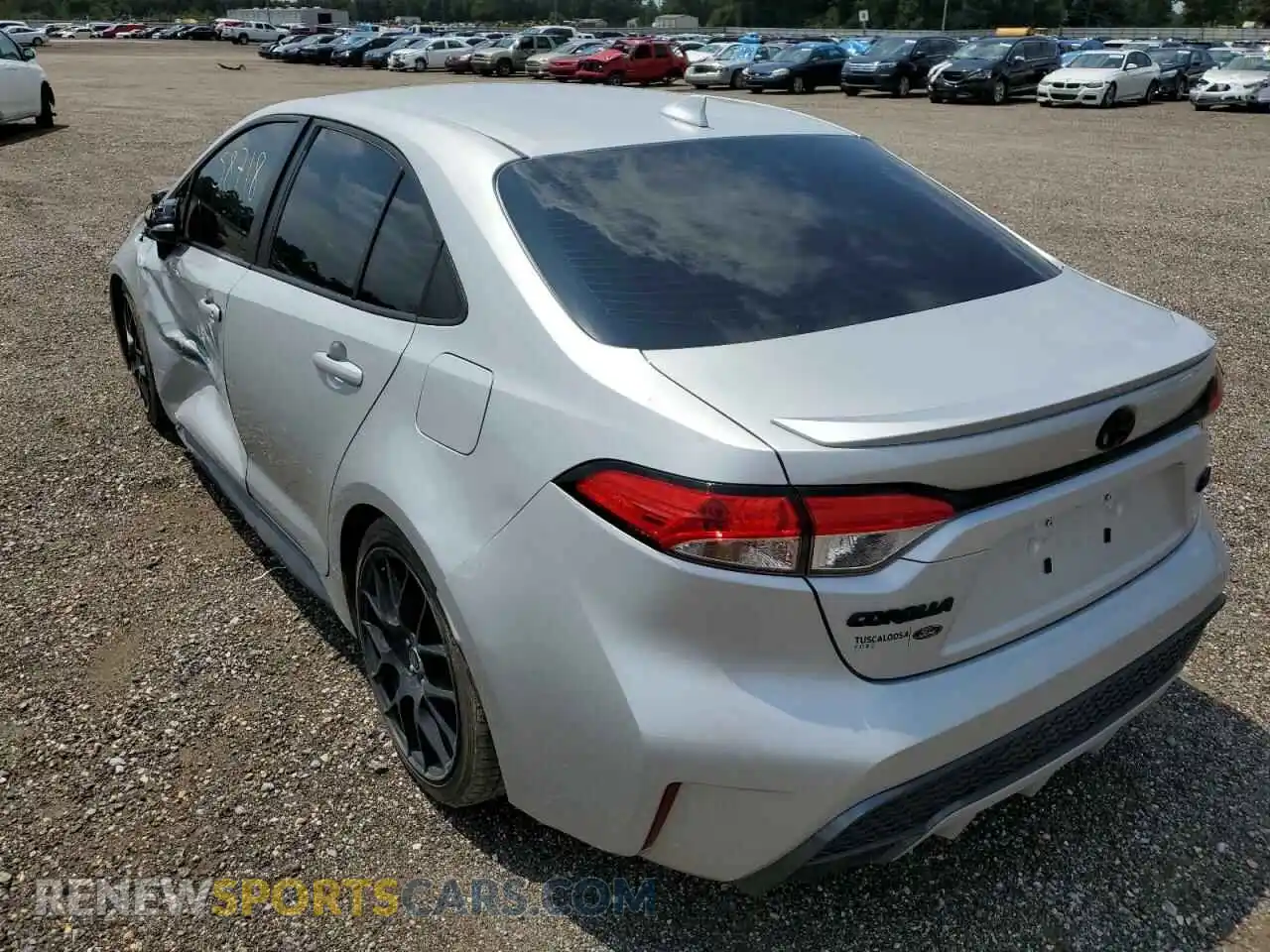 3 Photograph of a damaged car 5YFS4RCE9LP044565 TOYOTA COROLLA 2020