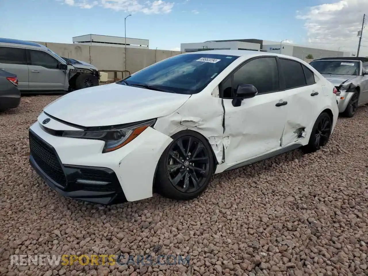 1 Photograph of a damaged car 5YFS4RCE9LP045991 TOYOTA COROLLA 2020