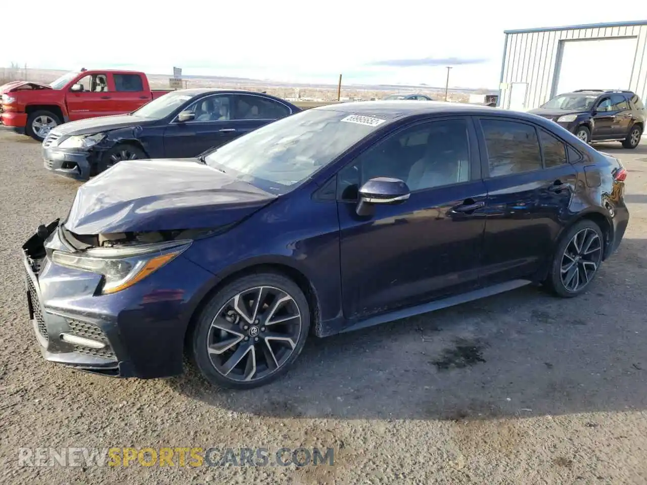 1 Photograph of a damaged car 5YFS4RCE9LP049331 TOYOTA COROLLA 2020