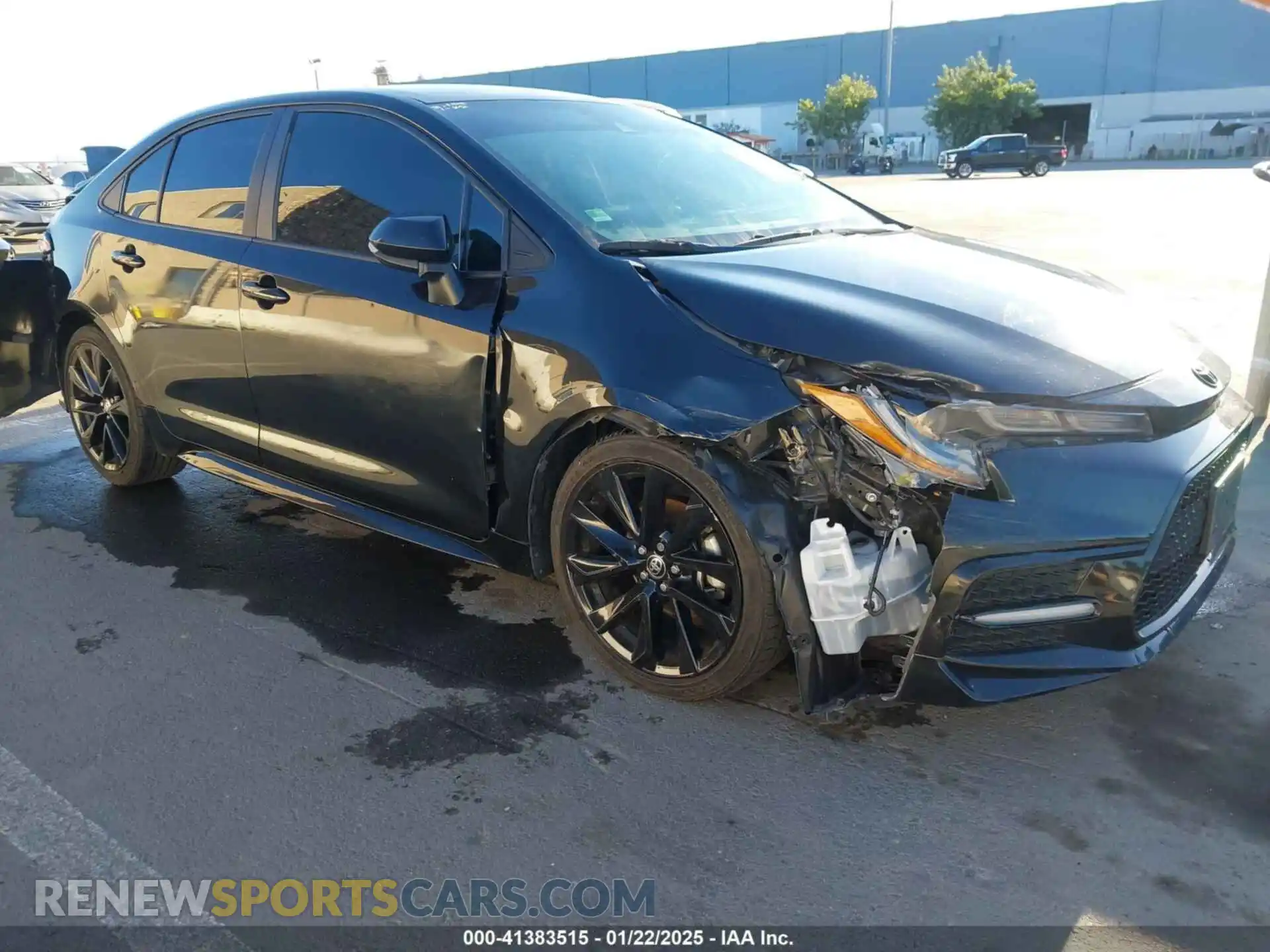 1 Photograph of a damaged car 5YFS4RCE9LP054674 TOYOTA COROLLA 2020