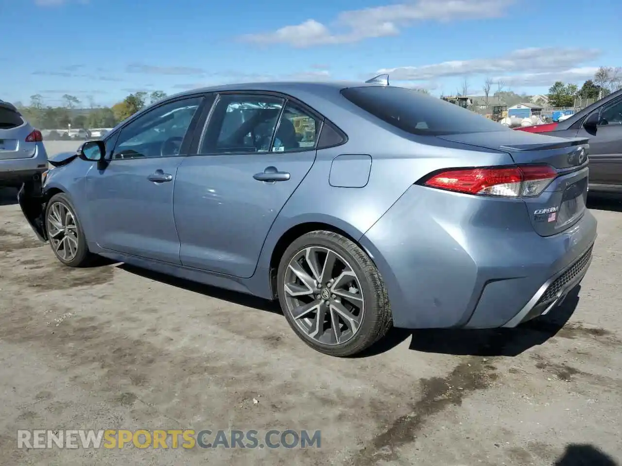 2 Photograph of a damaged car 5YFS4RCEXLP017746 TOYOTA COROLLA 2020