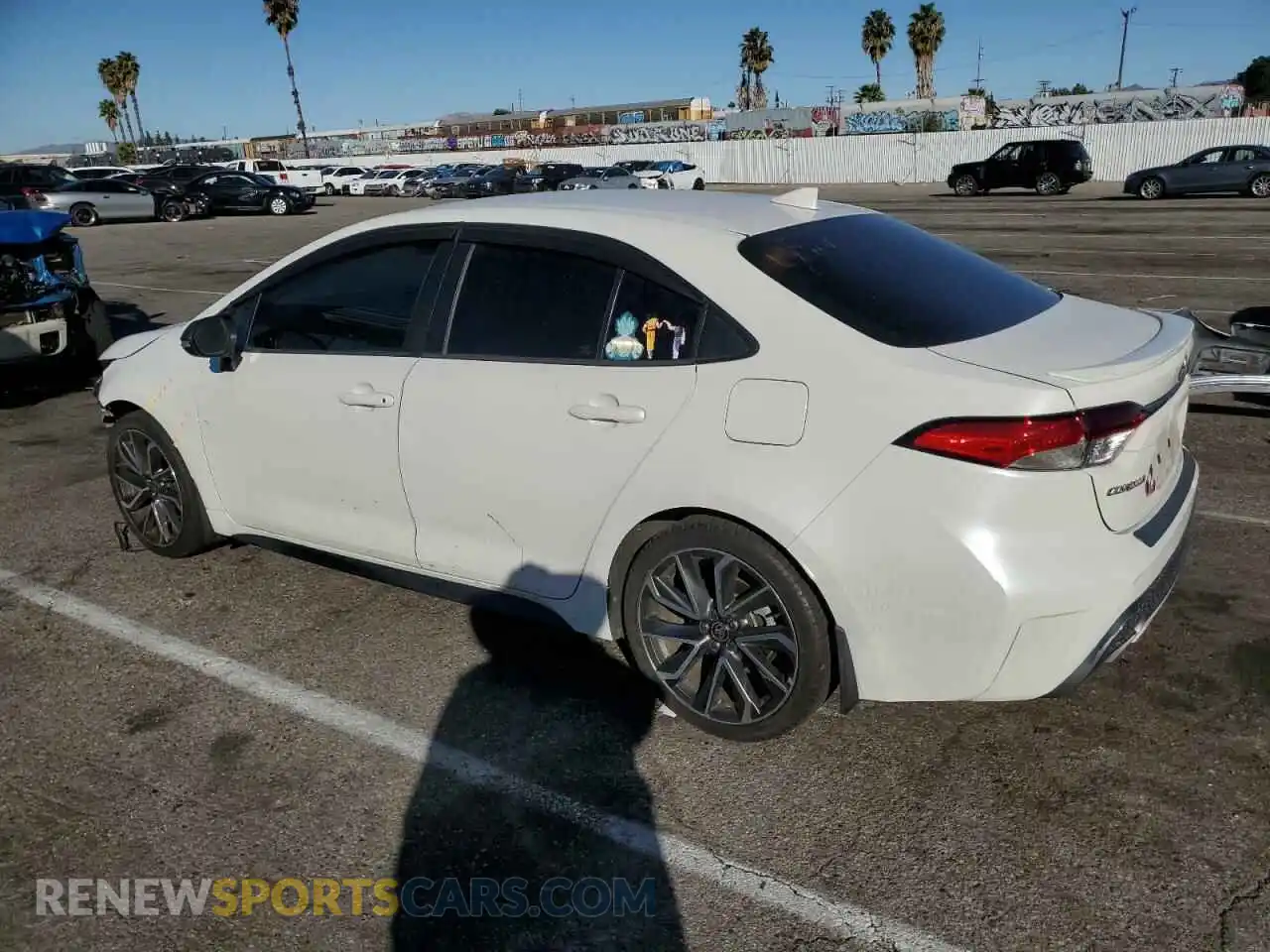 2 Photograph of a damaged car 5YFS4RCEXLP026432 TOYOTA COROLLA 2020