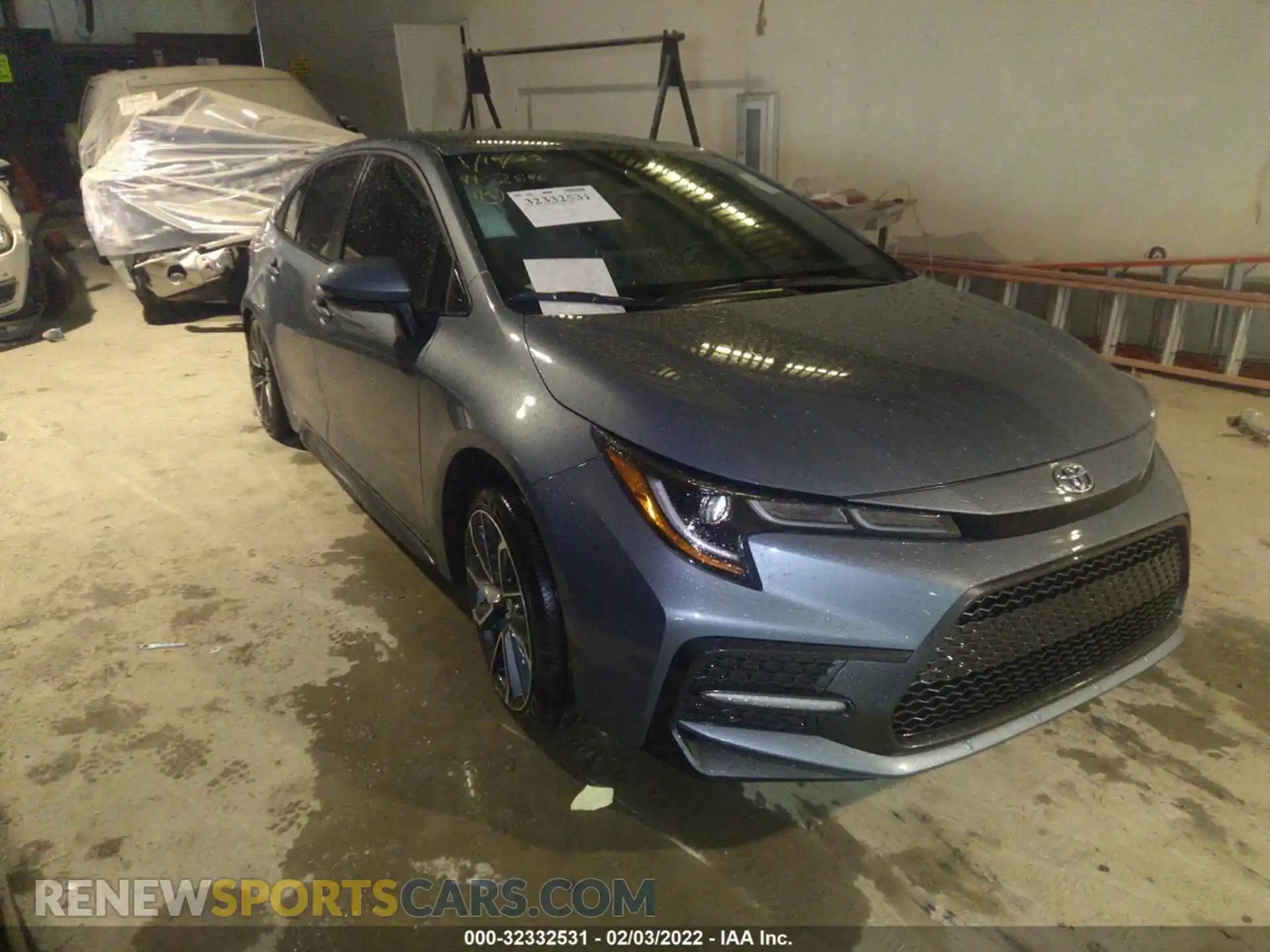 1 Photograph of a damaged car 5YFS4RCEXLP026866 TOYOTA COROLLA 2020