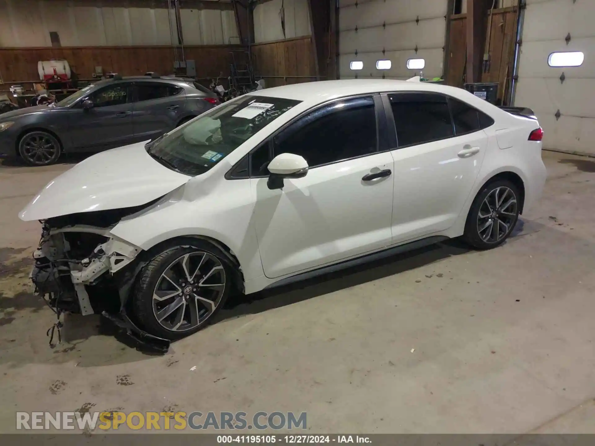 2 Photograph of a damaged car 5YFS4RCEXLP029590 TOYOTA COROLLA 2020
