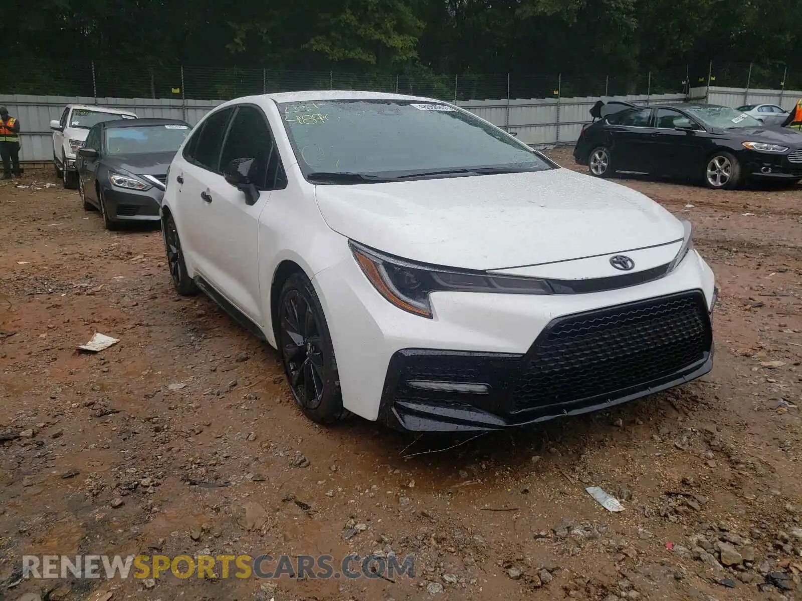 1 Photograph of a damaged car 5YFS4RCEXLP034465 TOYOTA COROLLA 2020