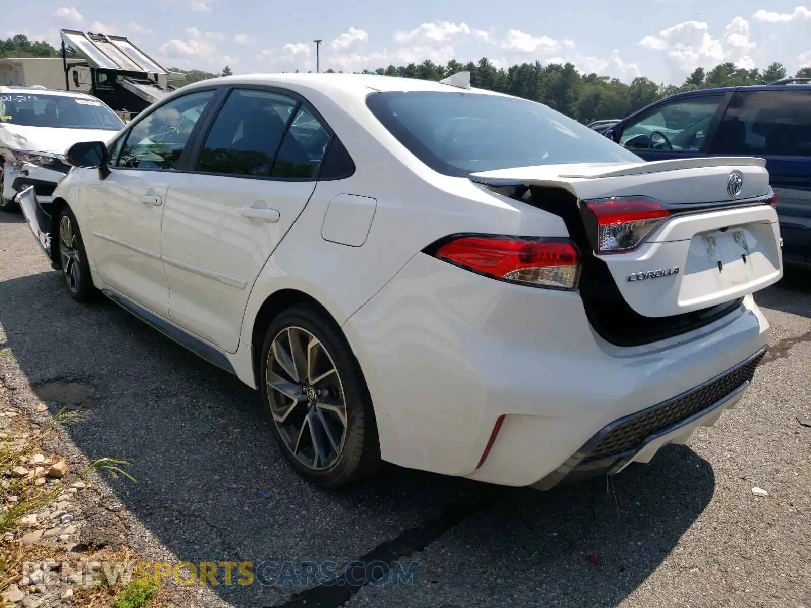 3 Фотография поврежденного автомобиля 5YFS4RCEXLP036345 TOYOTA COROLLA 2020