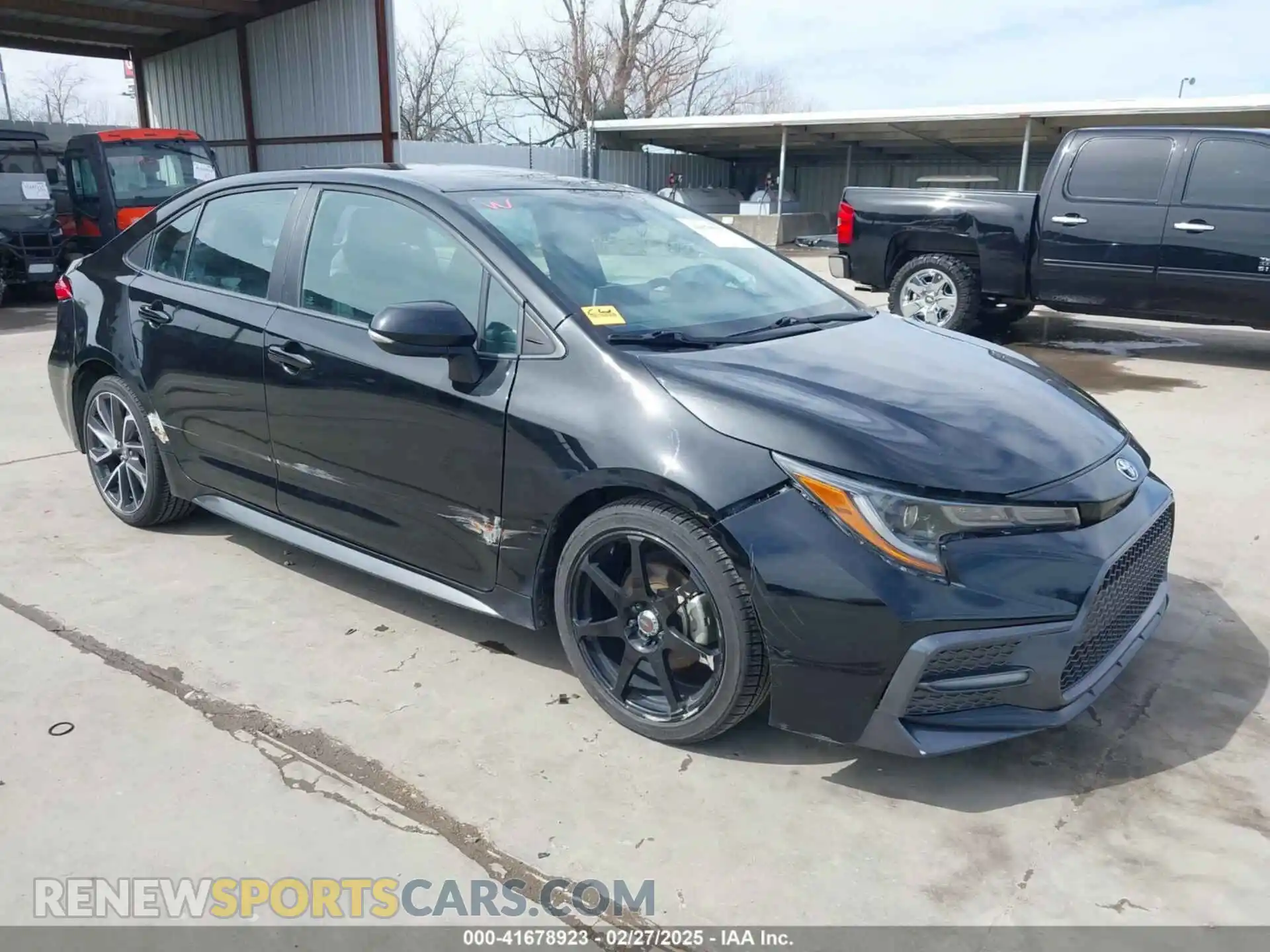 1 Photograph of a damaged car 5YFS4RCEXLP039729 TOYOTA COROLLA 2020