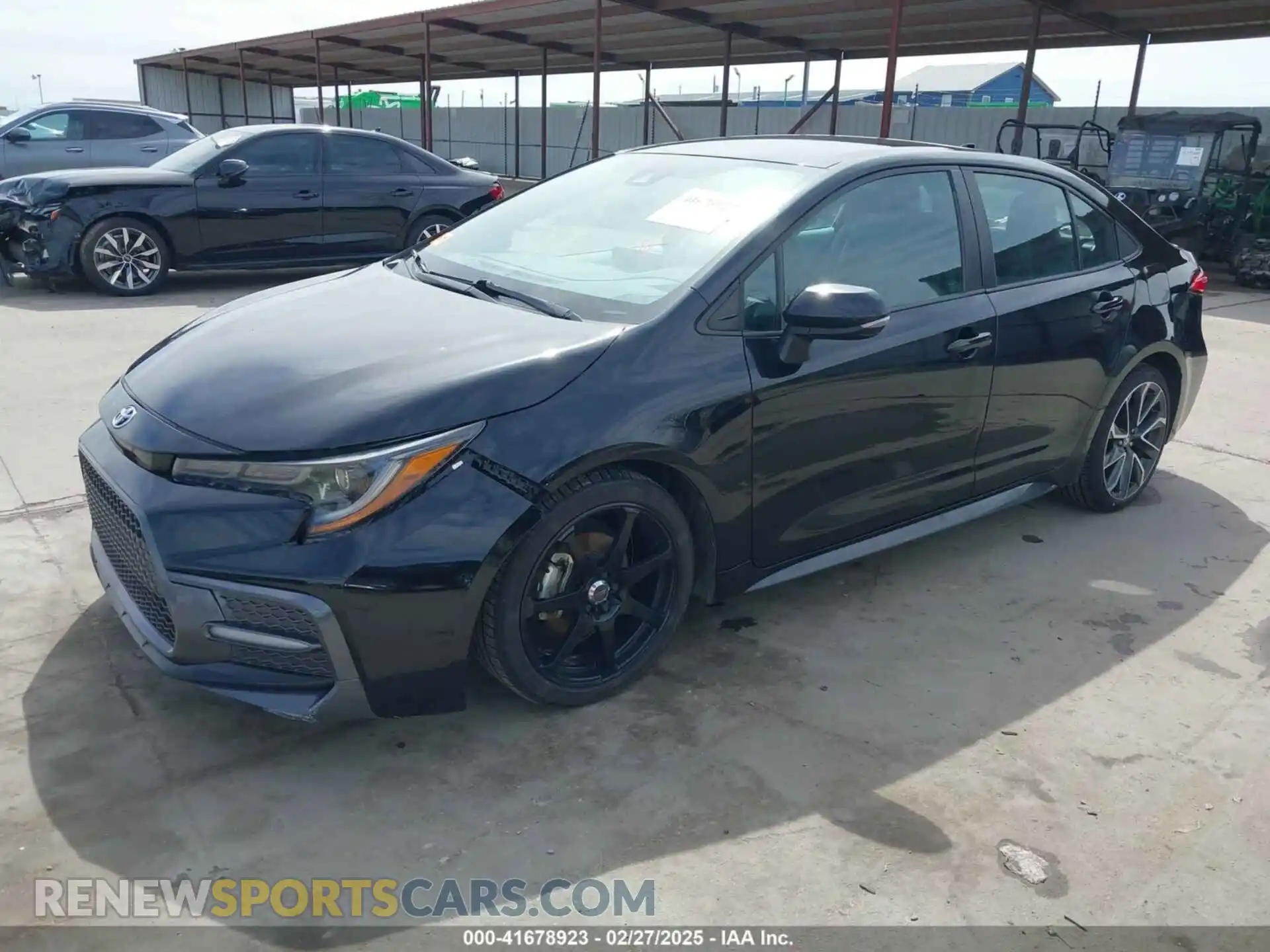 2 Photograph of a damaged car 5YFS4RCEXLP039729 TOYOTA COROLLA 2020