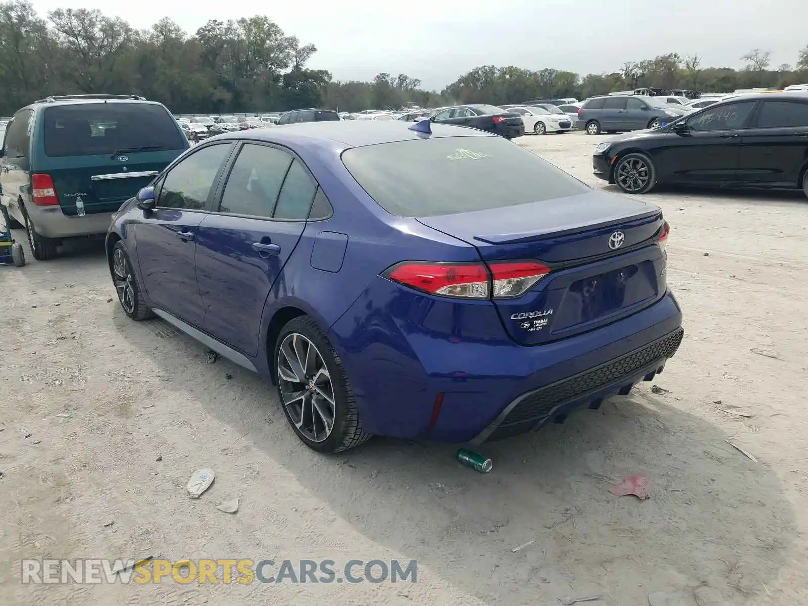 3 Photograph of a damaged car 5YFS4RCEXLP040931 TOYOTA COROLLA 2020