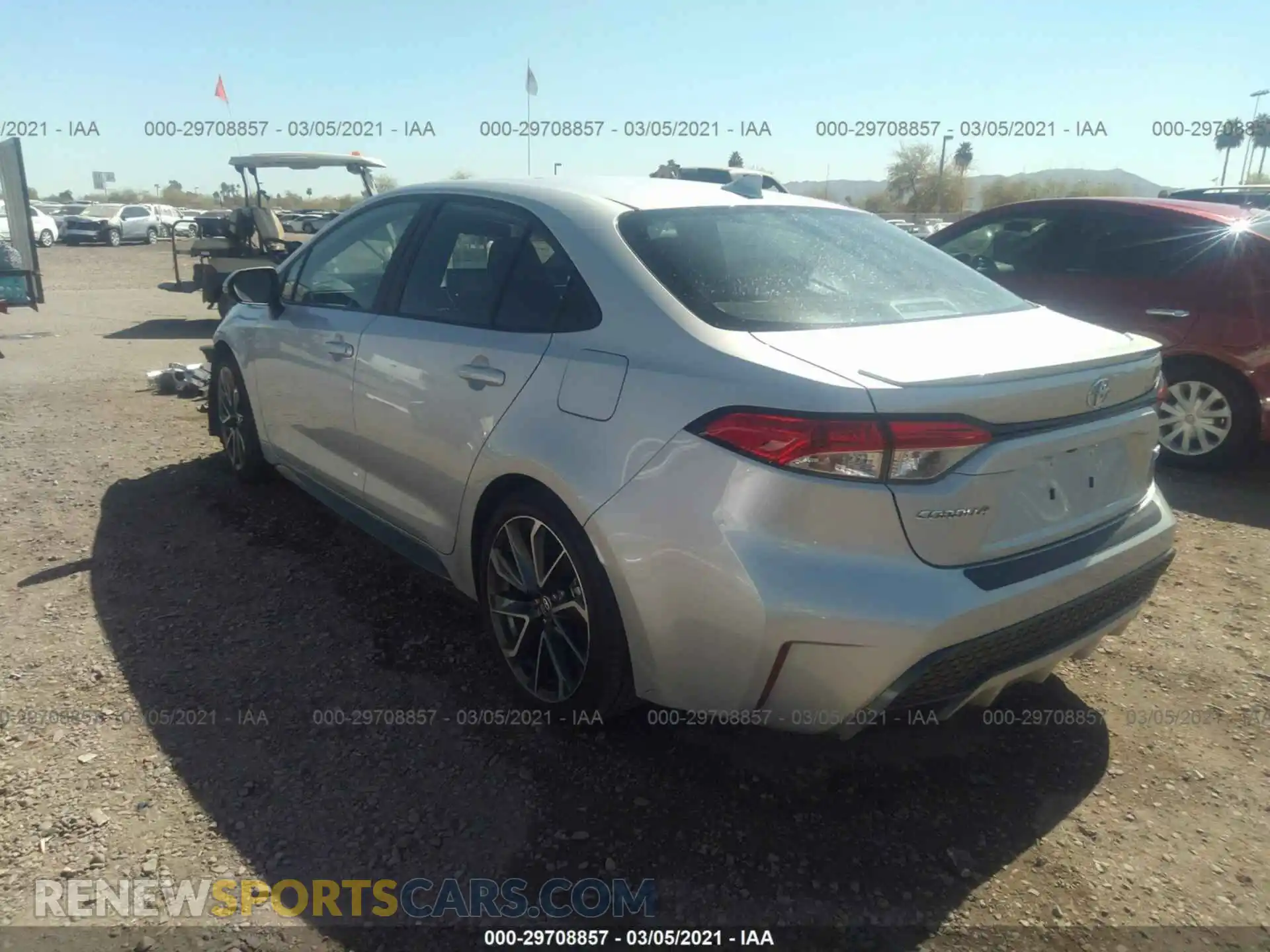 3 Photograph of a damaged car 5YFS4RCEXLP049113 TOYOTA COROLLA 2020