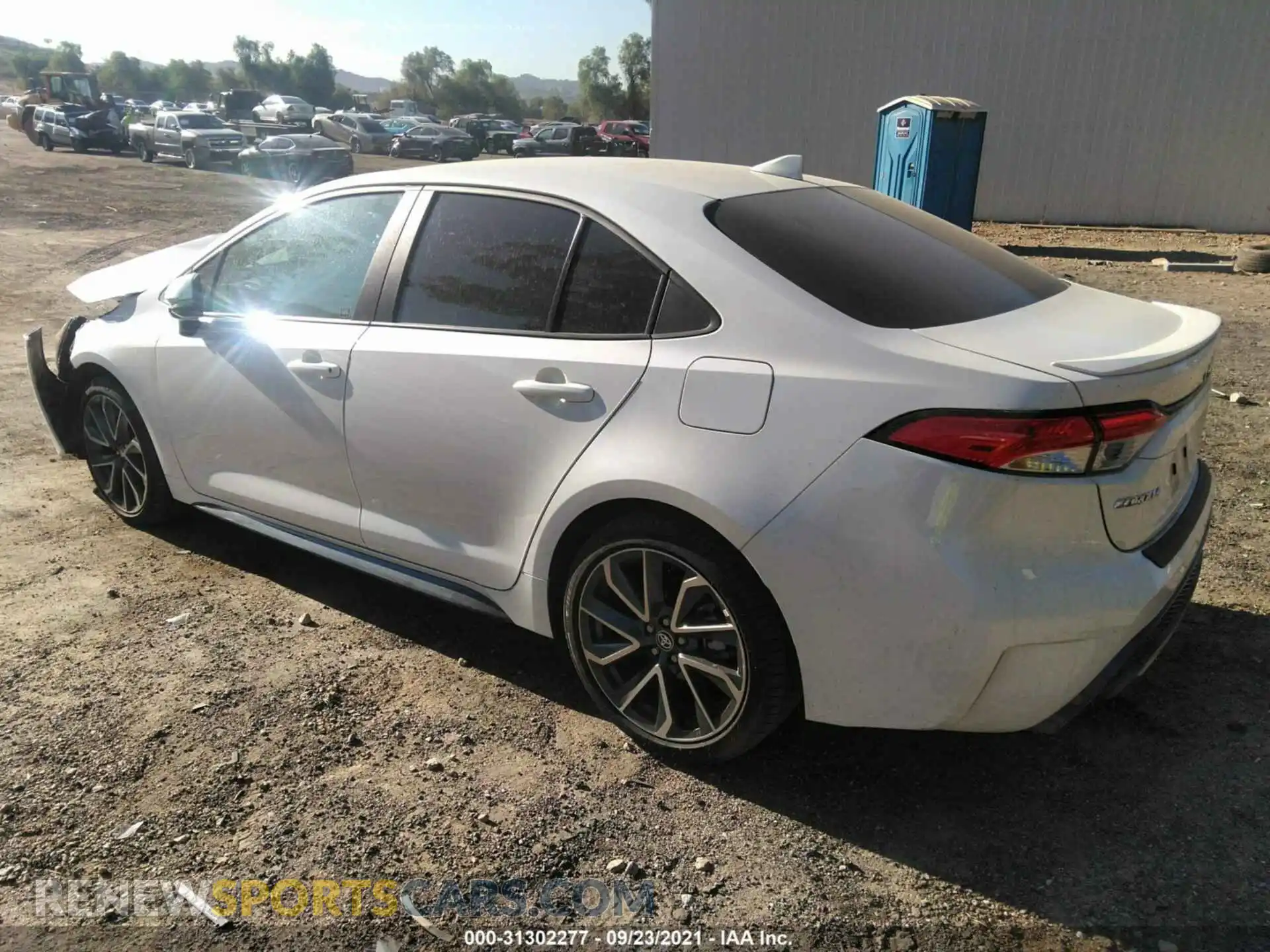 3 Photograph of a damaged car 5YFS4RCEXLP052934 TOYOTA COROLLA 2020