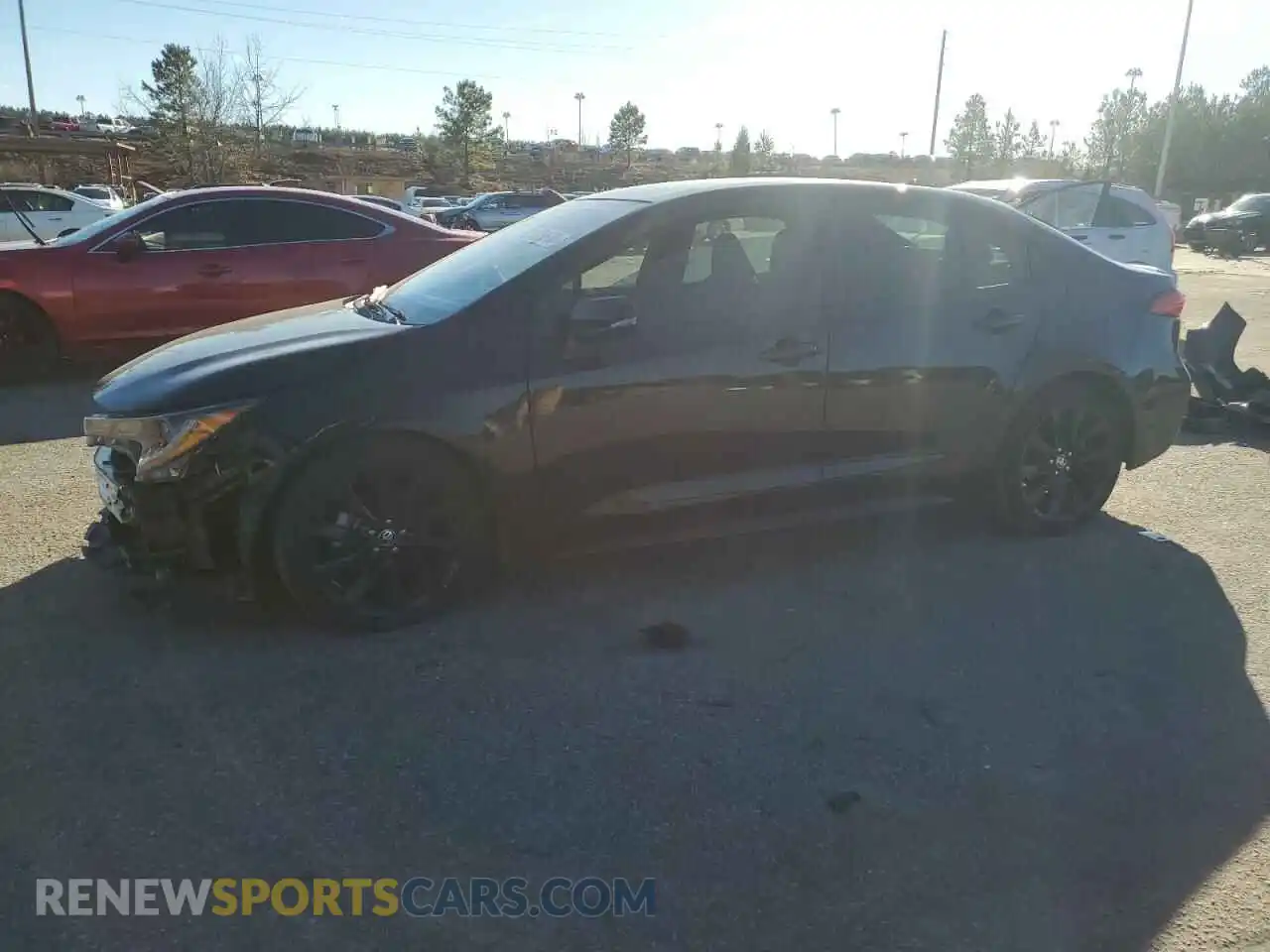 1 Photograph of a damaged car 5YFS4RCEXLP056417 TOYOTA COROLLA 2020
