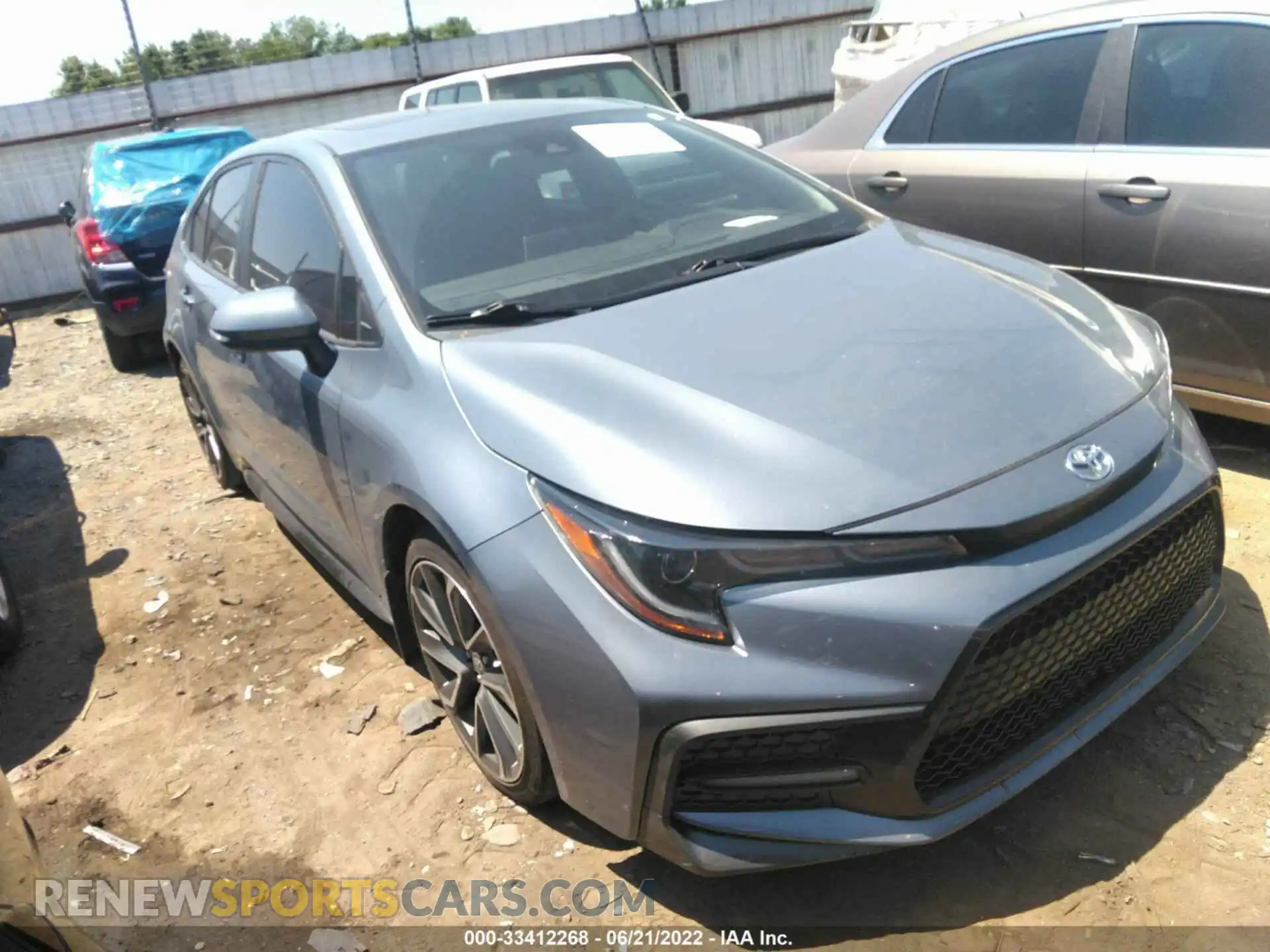 1 Photograph of a damaged car 5YFT4RCE0LP011314 TOYOTA COROLLA 2020