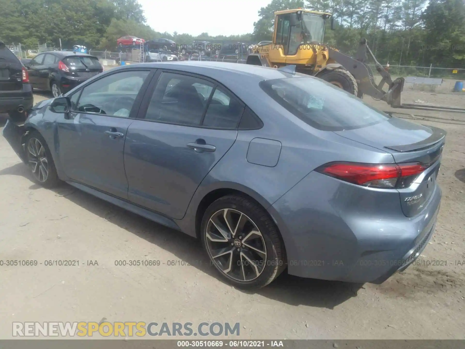 3 Фотография поврежденного автомобиля 5YFT4RCE0LP015427 TOYOTA COROLLA 2020