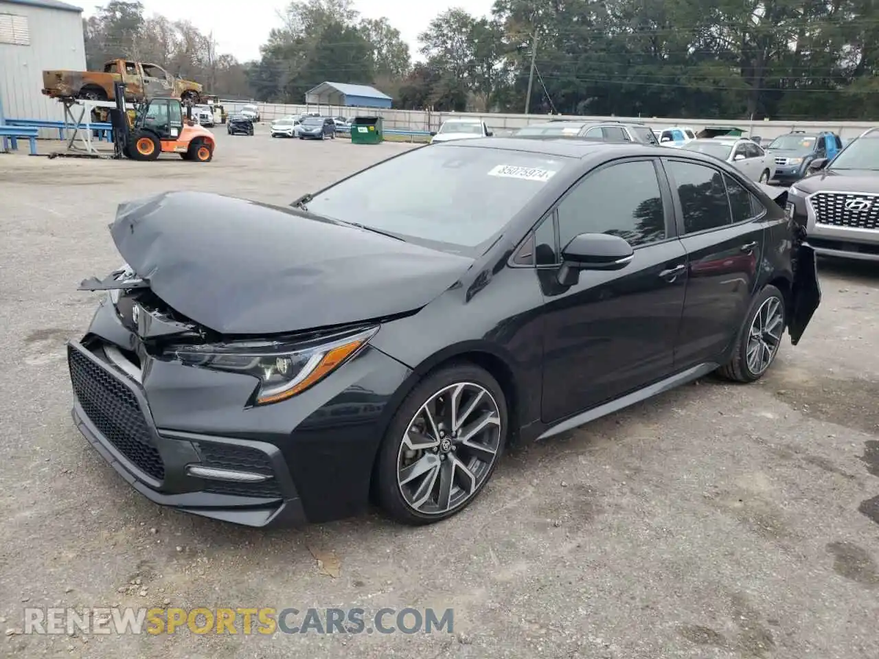 1 fotografías del automóvil dañado 5YFT4RCE0LP025701 TOYOTA COROLLA 2020