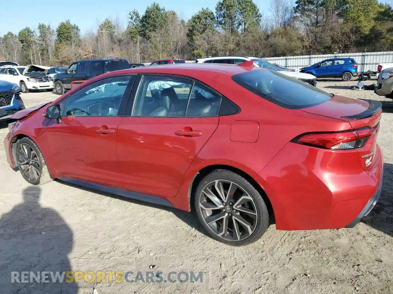 2 Photograph of a damaged car 5YFT4RCE1LP010396 TOYOTA COROLLA 2020