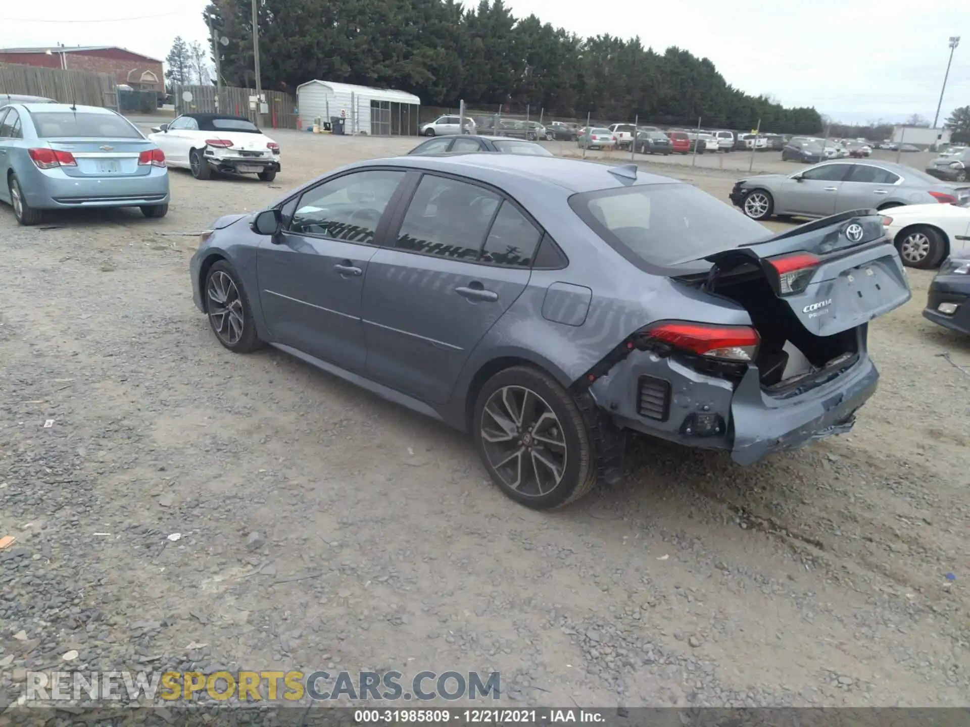 3 Photograph of a damaged car 5YFT4RCE1LP022323 TOYOTA COROLLA 2020