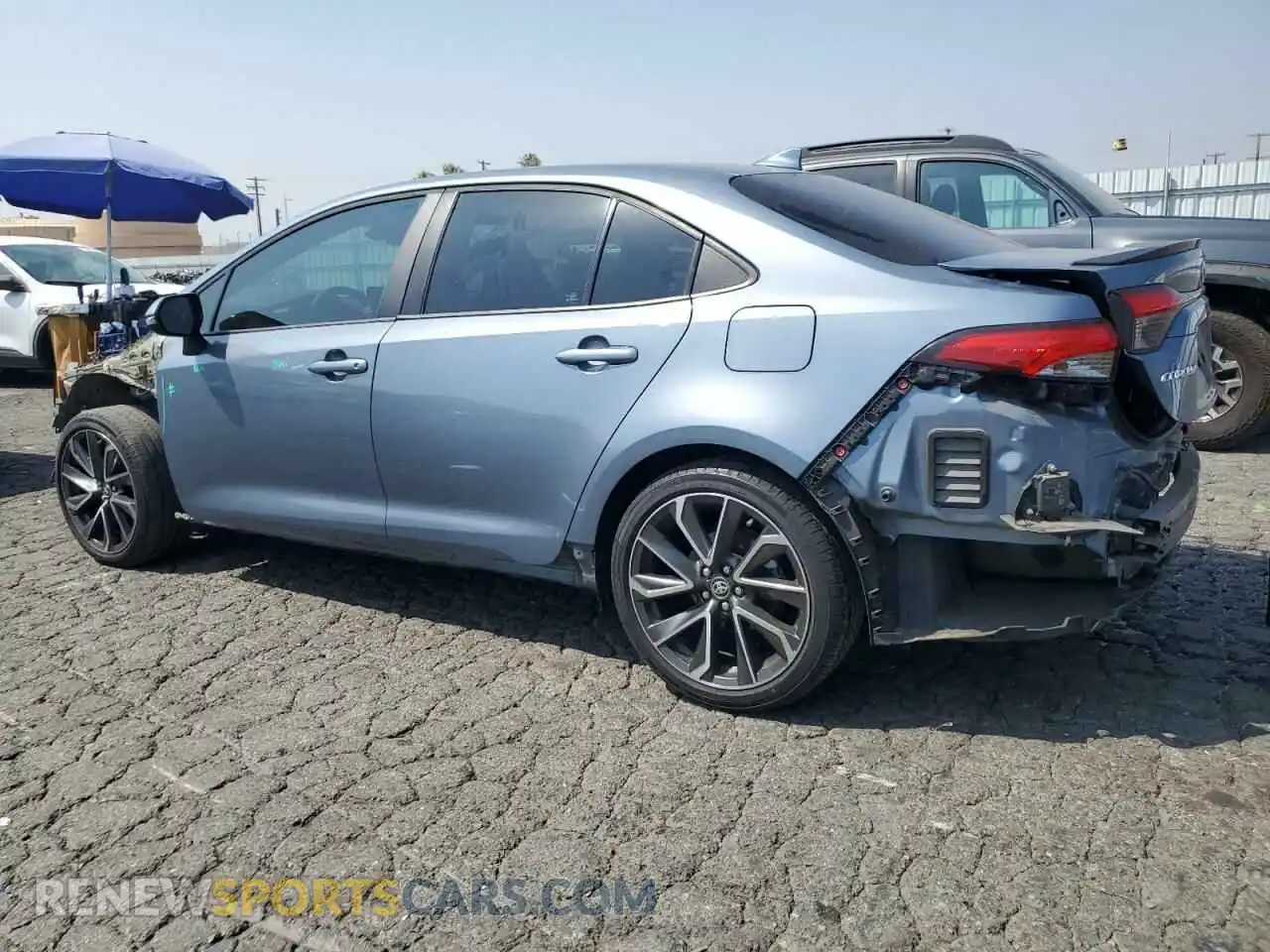 2 Photograph of a damaged car 5YFT4RCE1LP049246 TOYOTA COROLLA 2020