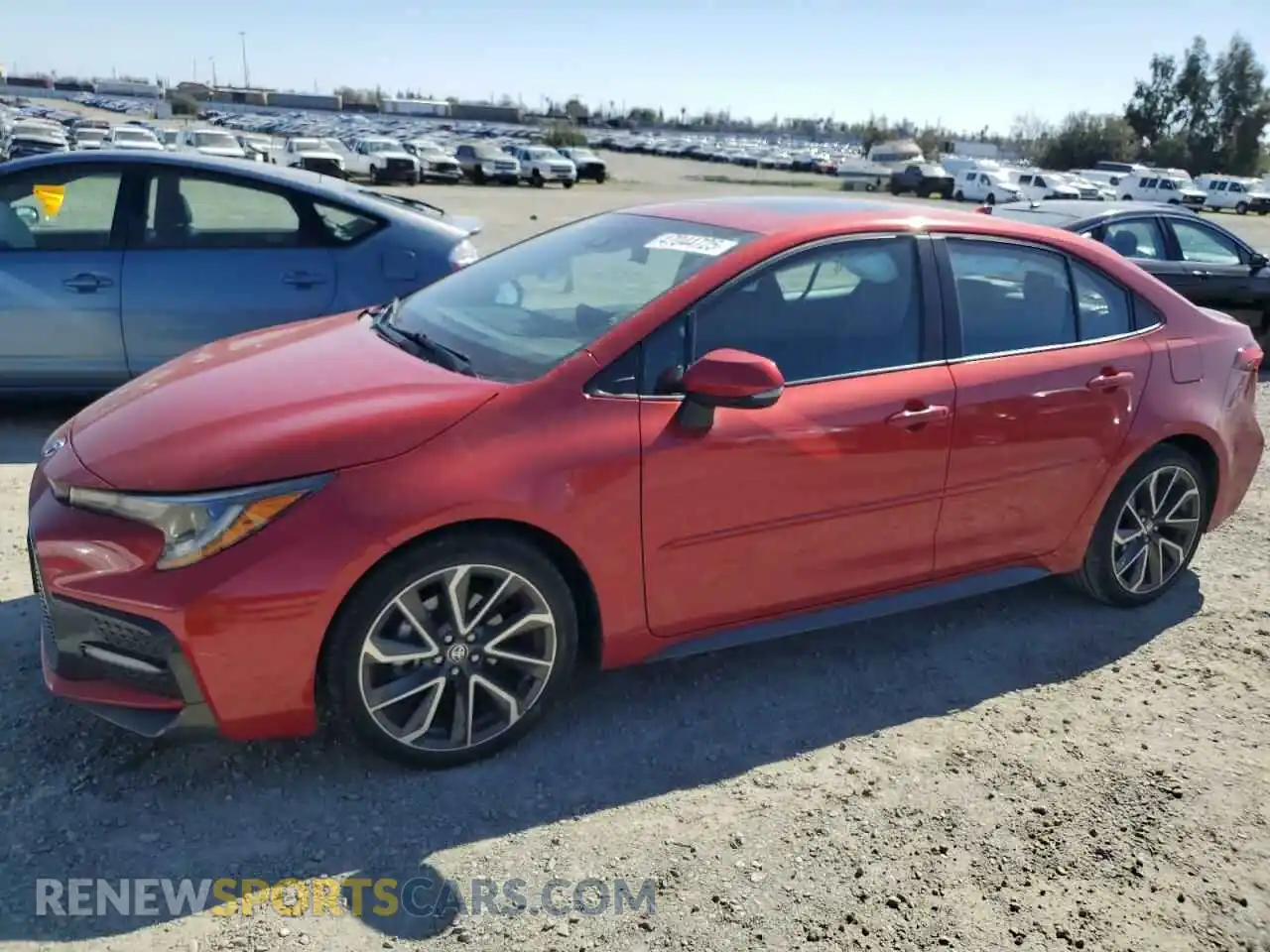 1 Photograph of a damaged car 5YFT4RCE3LP019150 TOYOTA COROLLA 2020
