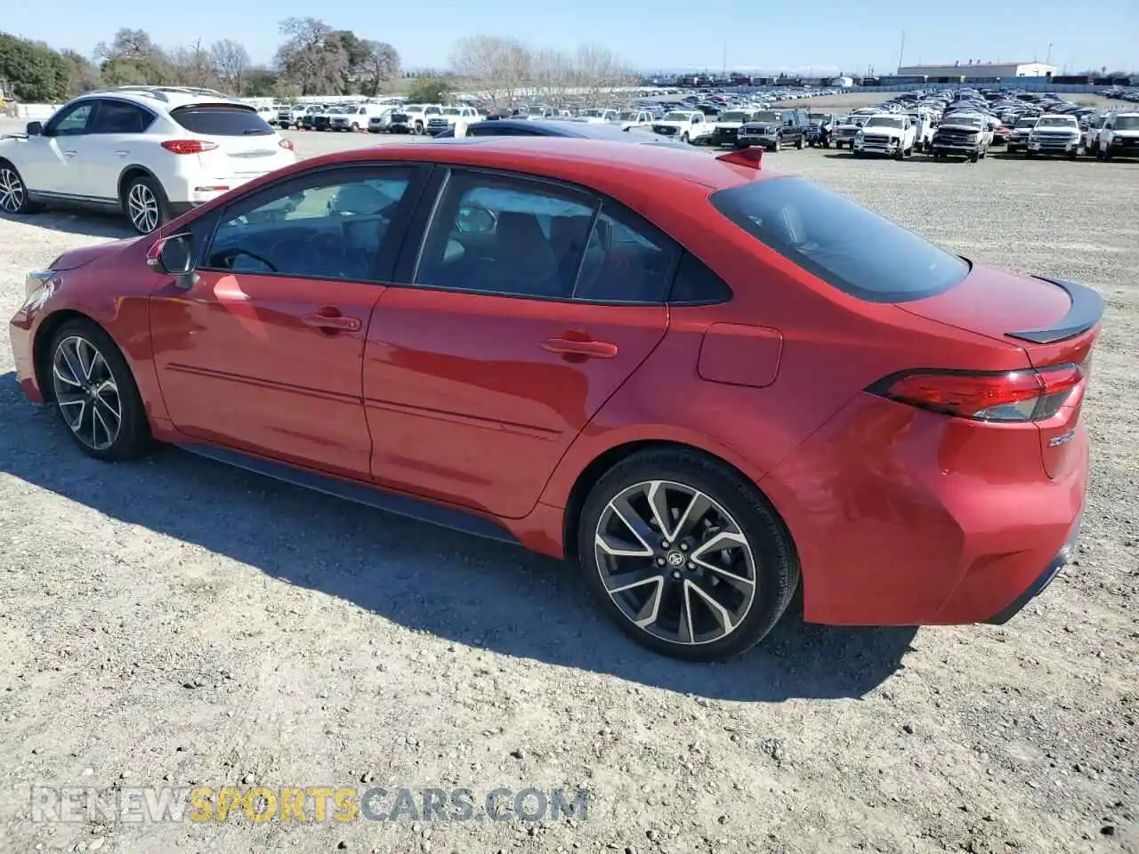 2 Photograph of a damaged car 5YFT4RCE3LP019150 TOYOTA COROLLA 2020