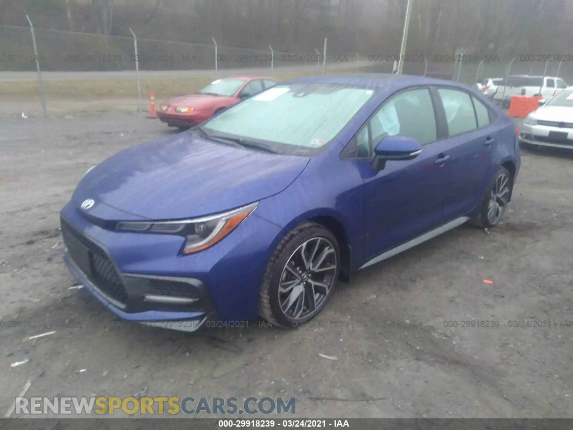 2 fotografías del automóvil dañado 5YFT4RCE6LP030286 TOYOTA COROLLA 2020