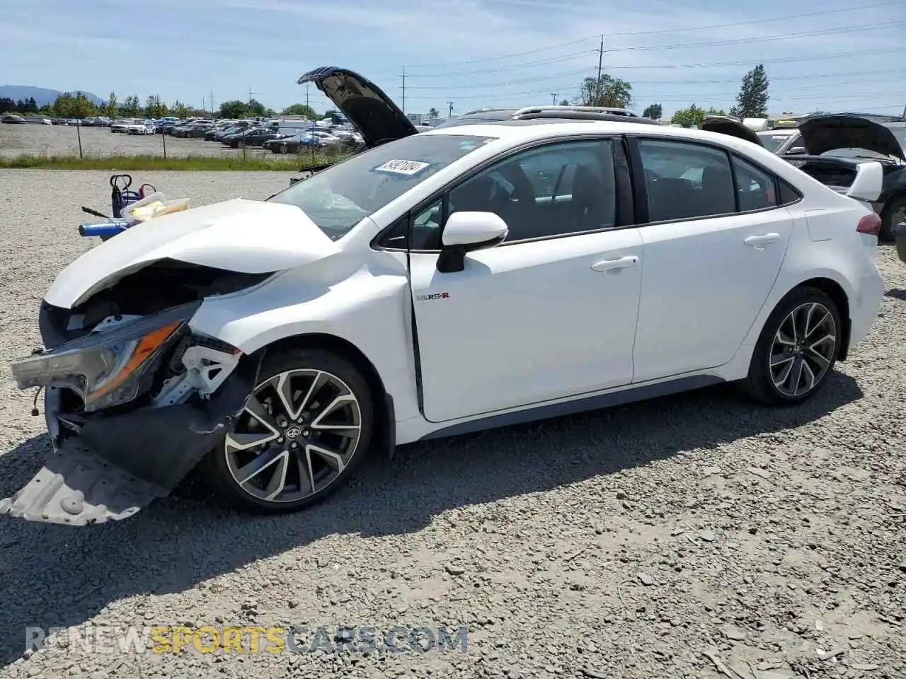 1 Photograph of a damaged car 5YFT4RCE7LP054113 TOYOTA COROLLA 2020