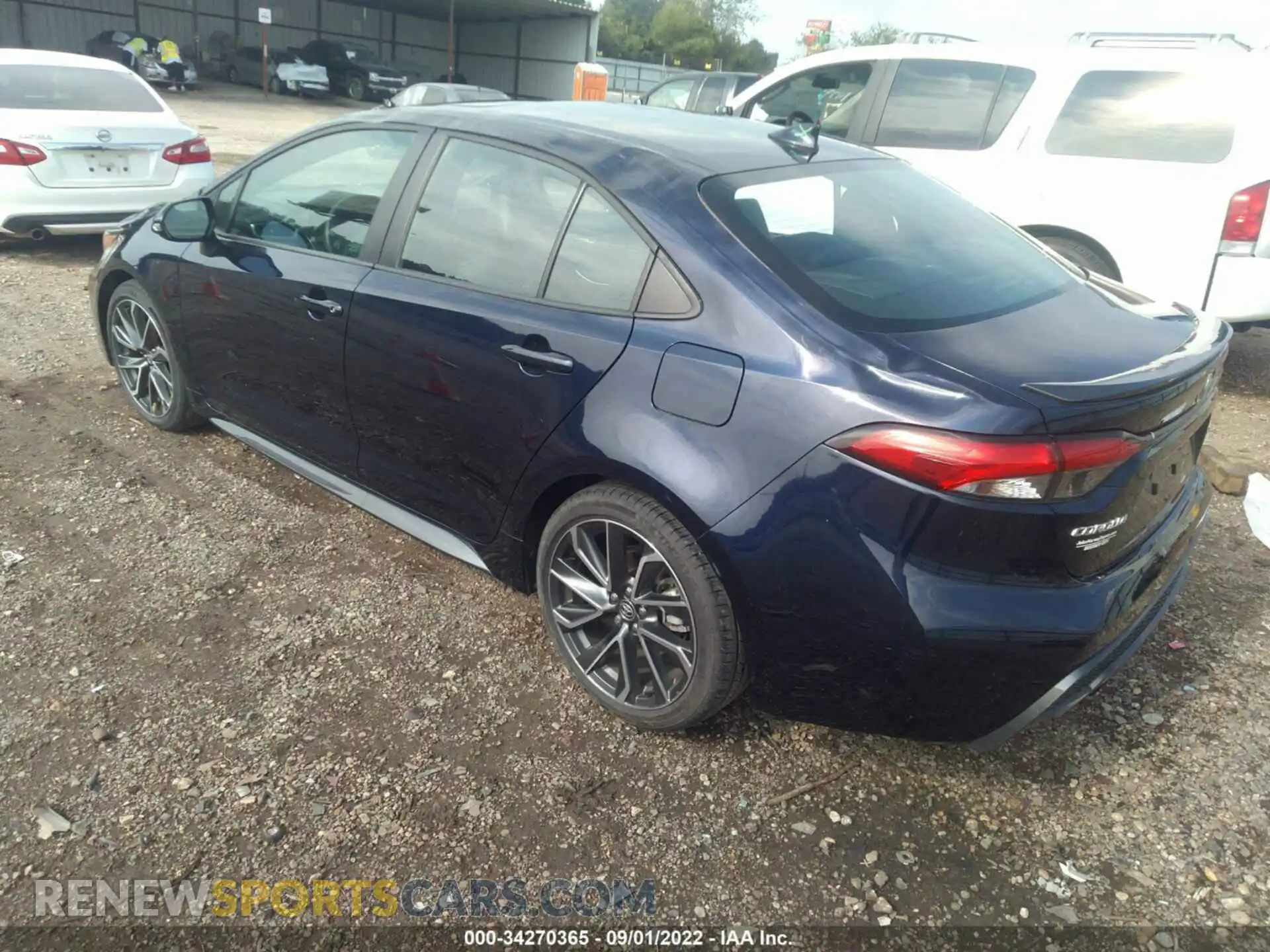 3 Photograph of a damaged car 5YFT4RCE9LP006774 TOYOTA COROLLA 2020