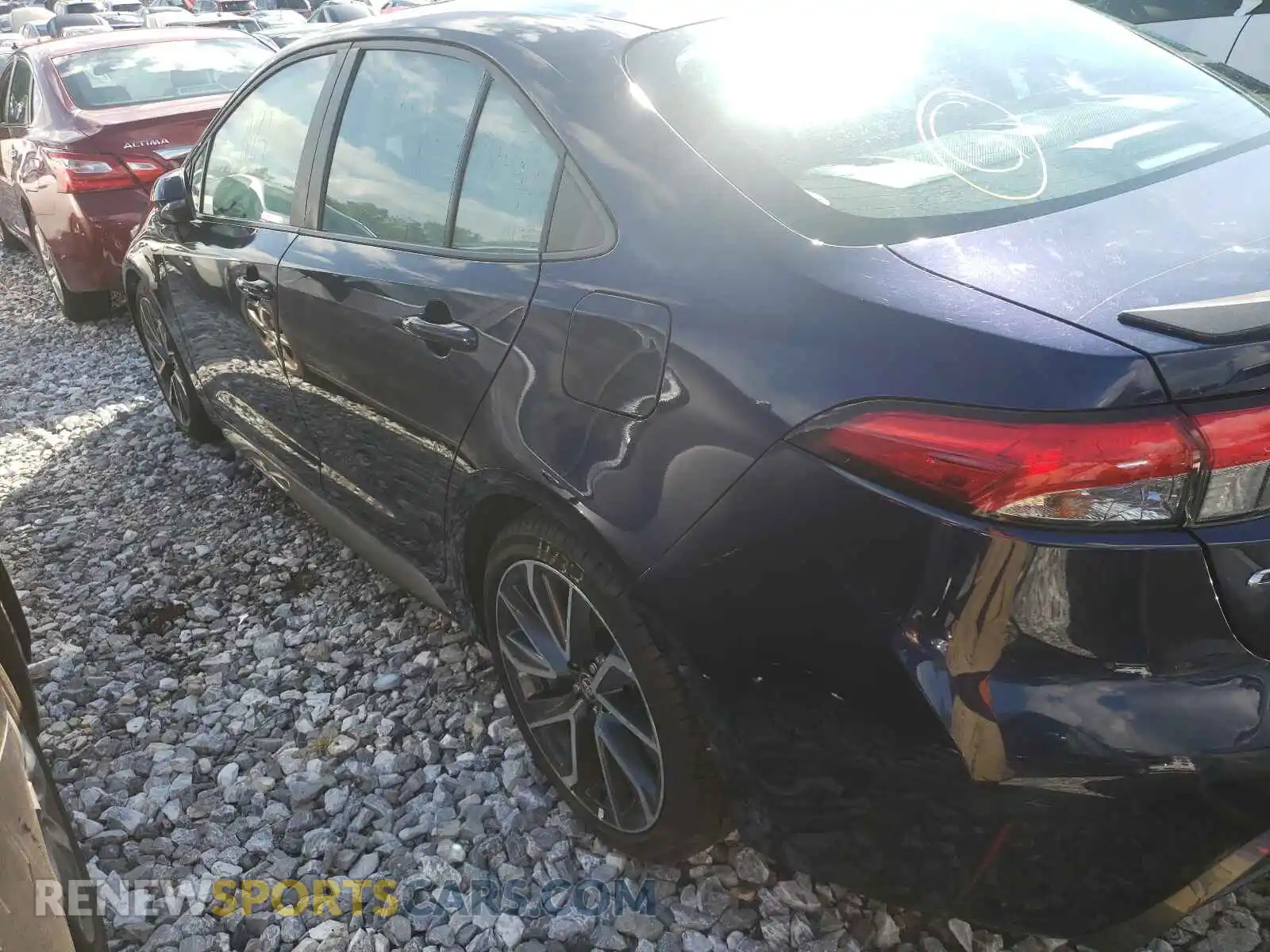3 Photograph of a damaged car 5YFT4RCE9LP017208 TOYOTA COROLLA 2020