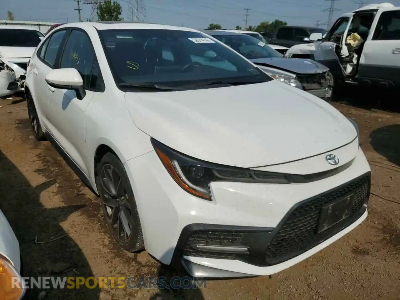 1 fotografías del automóvil dañado 5YFT4RCE9LP029794 TOYOTA COROLLA 2020