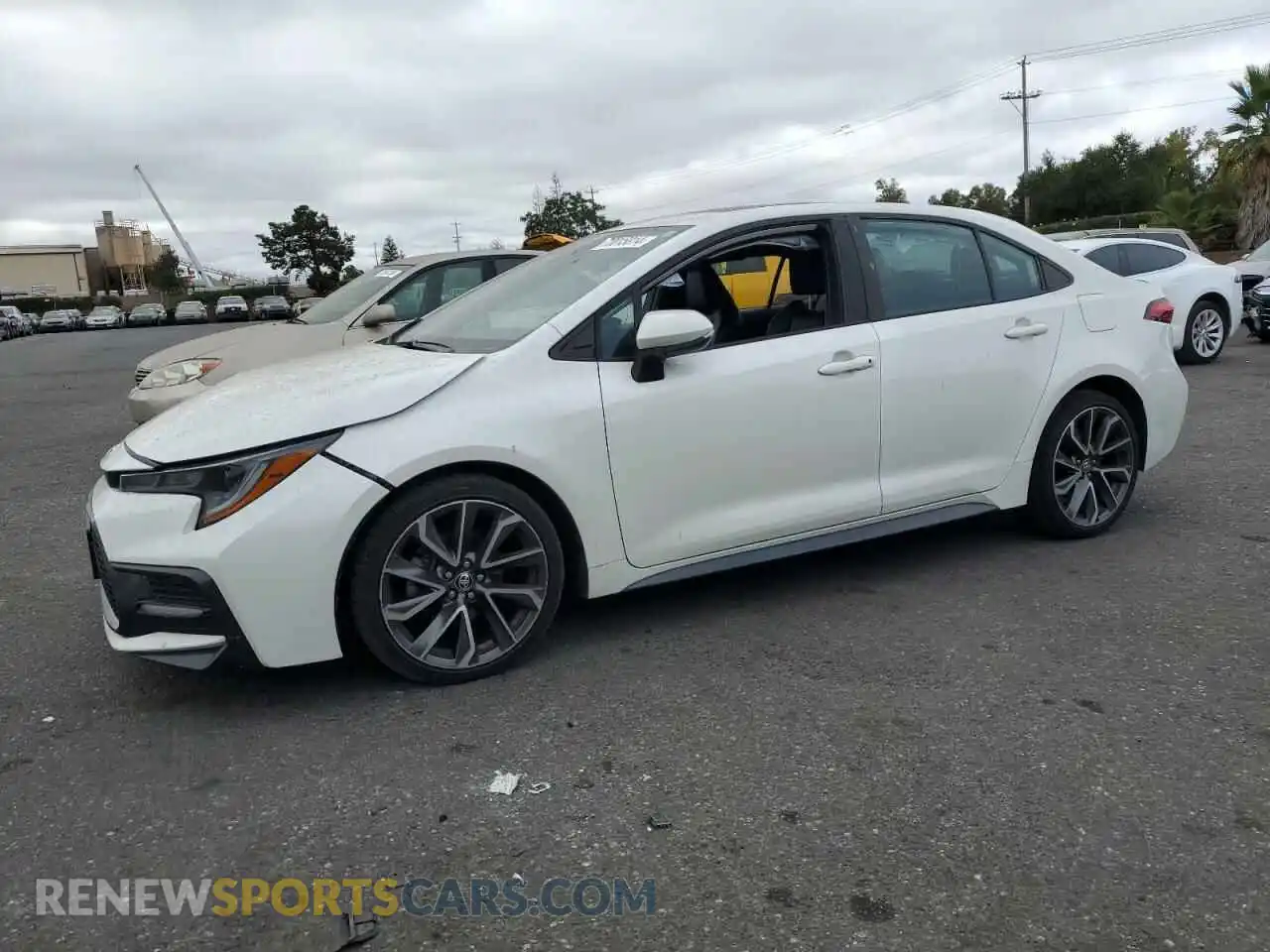 1 Photograph of a damaged car 5YFT4RCEXLP056812 TOYOTA COROLLA 2020