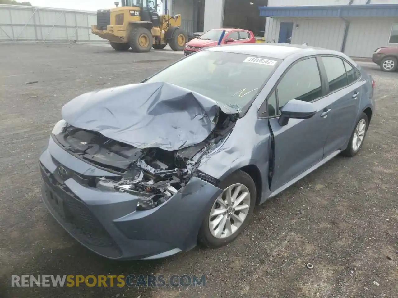 2 Photograph of a damaged car 5YFVPRAE6LP099207 TOYOTA COROLLA 2020