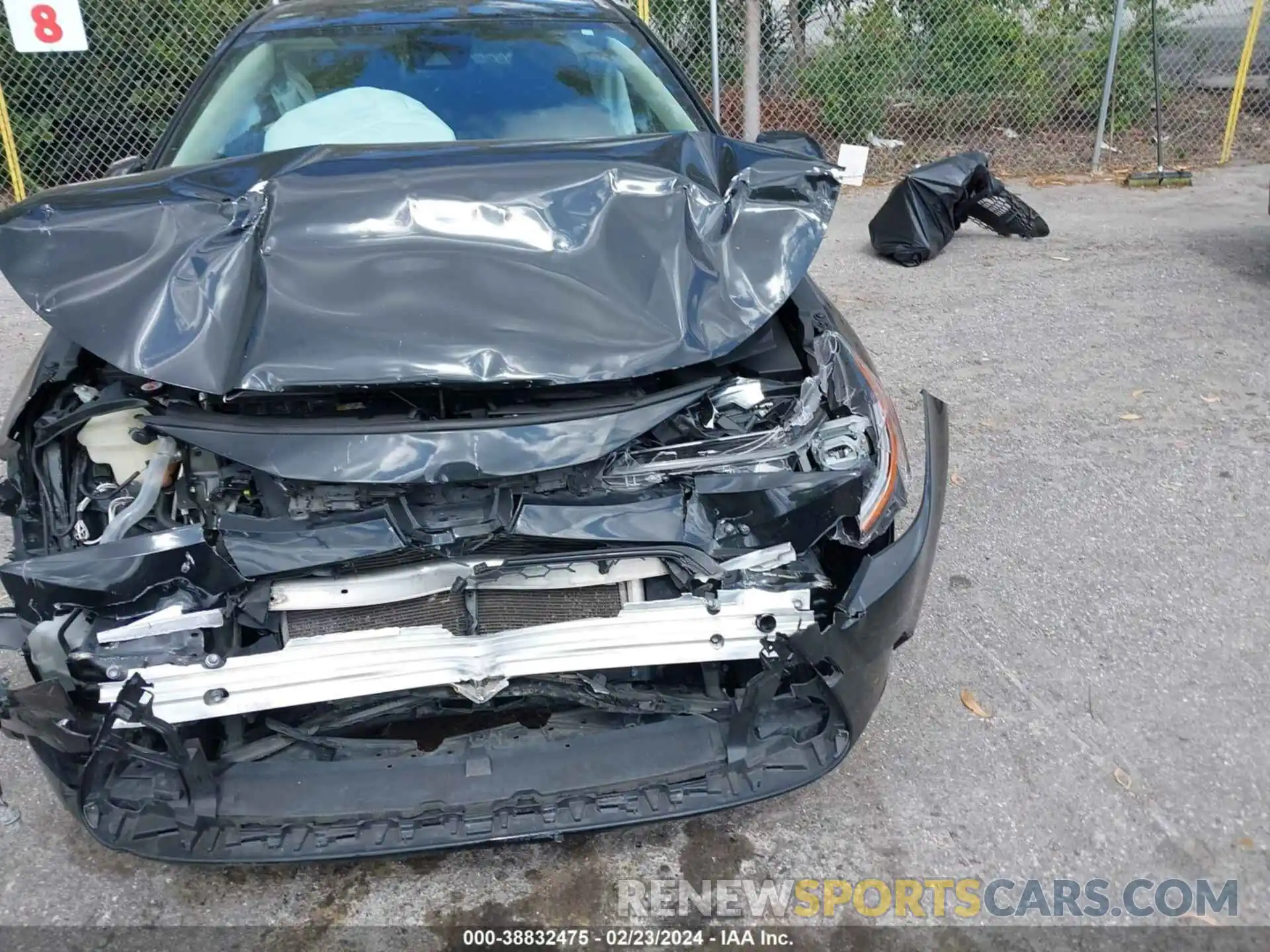 12 Photograph of a damaged car JTDEPRAE0LJ041193 TOYOTA COROLLA 2020