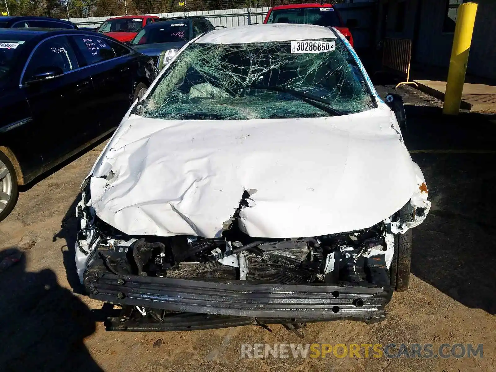 9 Photograph of a damaged car JTDEPRAE0LJ044644 TOYOTA COROLLA 2020