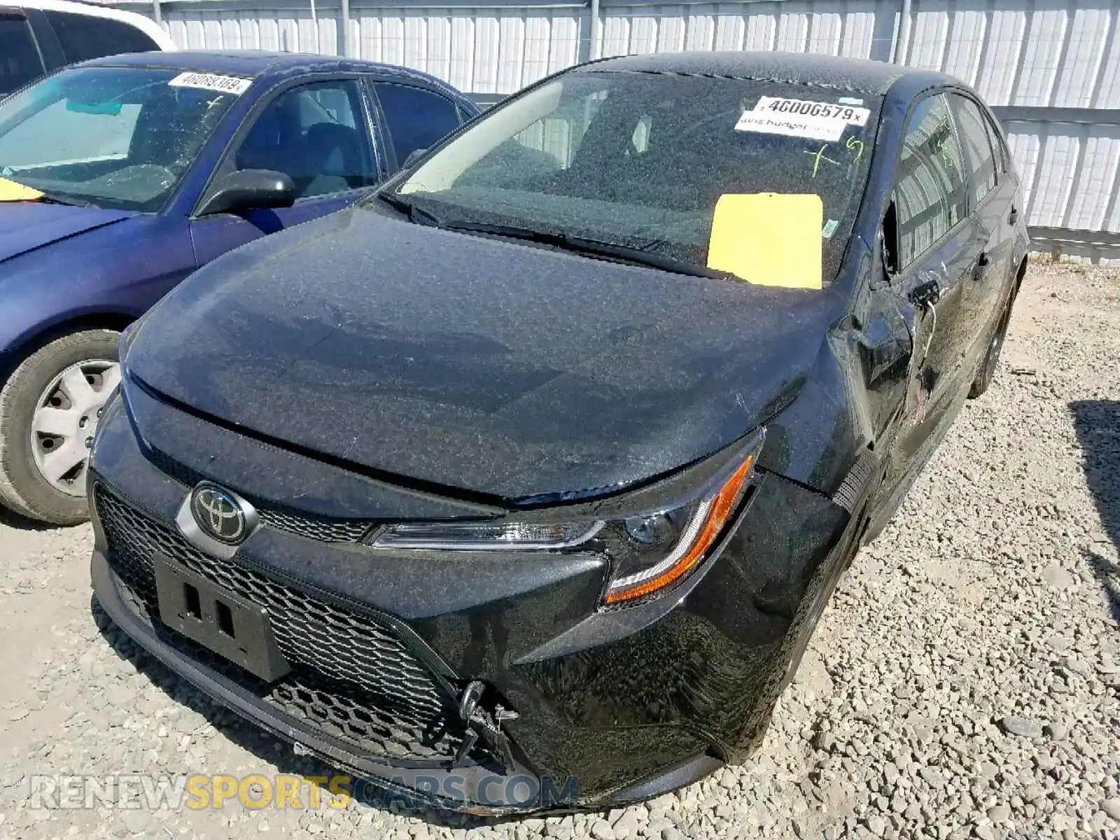 2 Photograph of a damaged car JTDEPRAE0LJ045146 TOYOTA COROLLA 2020