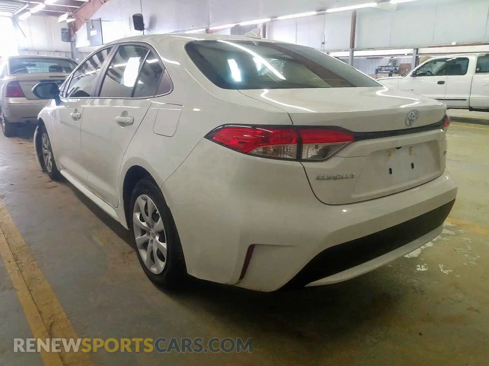 3 Photograph of a damaged car JTDEPRAE0LJ071746 TOYOTA COROLLA 2020
