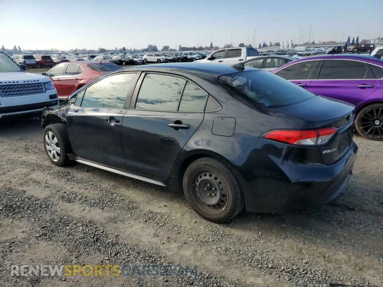 2 Photograph of a damaged car JTDEPRAE1LJ040070 TOYOTA COROLLA 2020