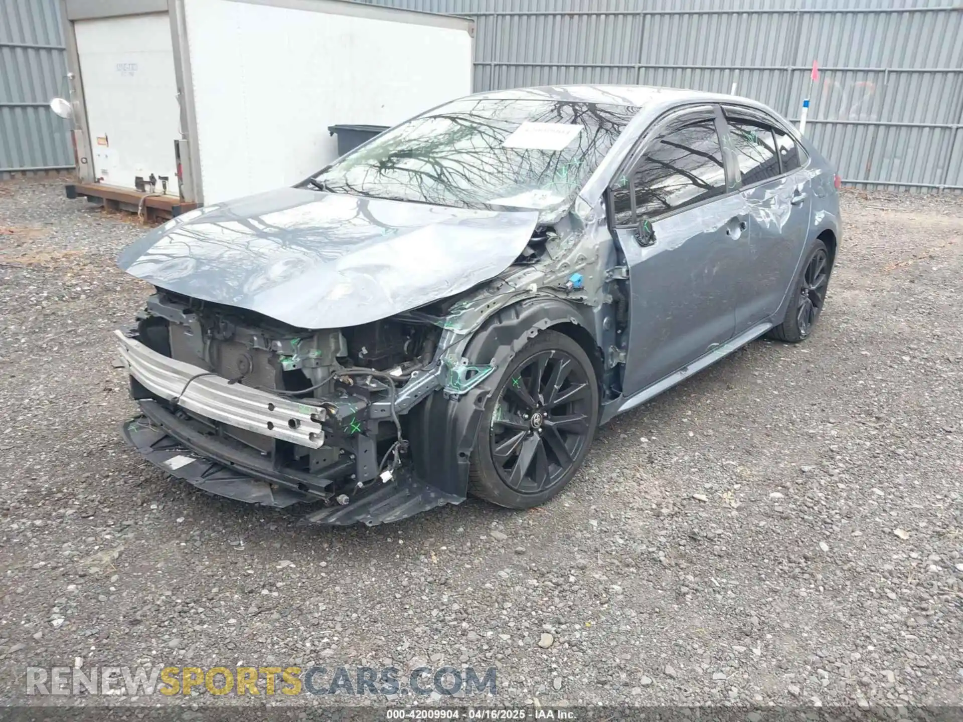 2 Photograph of a damaged car JTDEPRAE1LJ043454 TOYOTA COROLLA 2020