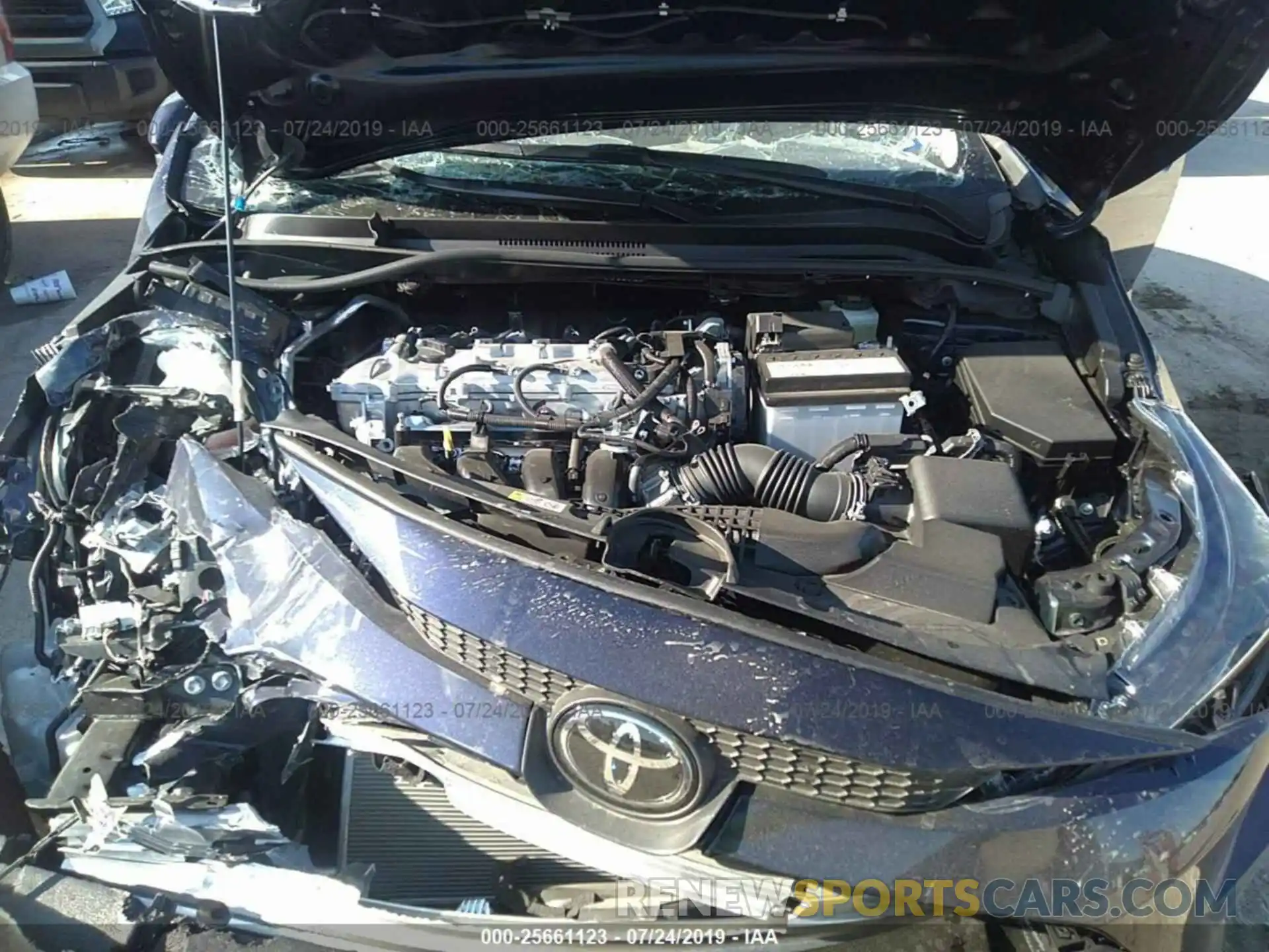 10 Photograph of a damaged car JTDEPRAE1LJ044989 TOYOTA COROLLA 2020