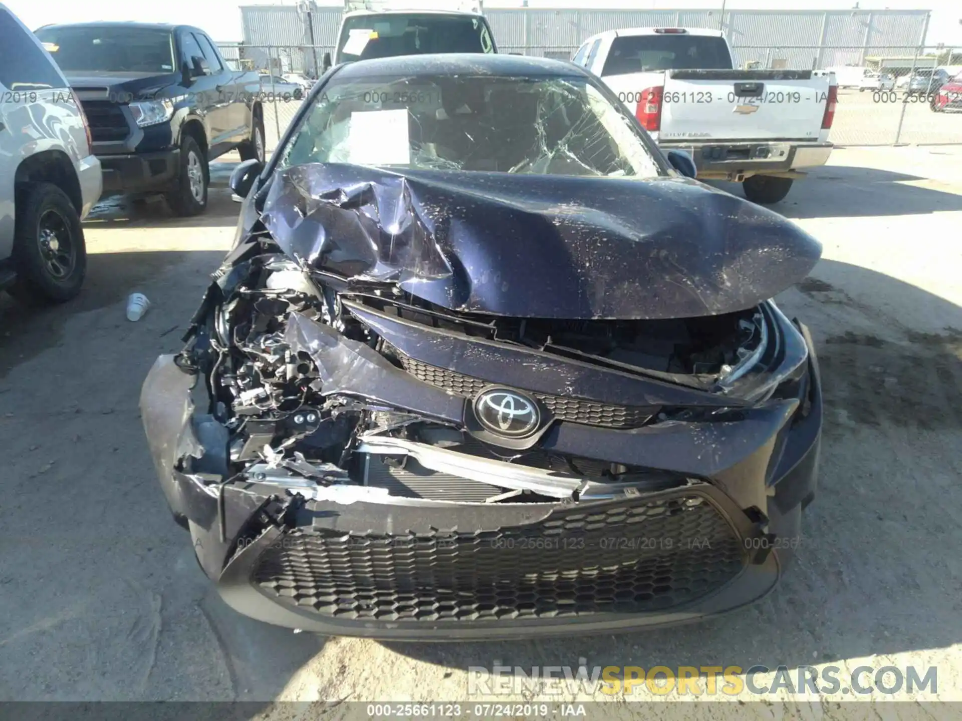 6 Photograph of a damaged car JTDEPRAE1LJ044989 TOYOTA COROLLA 2020