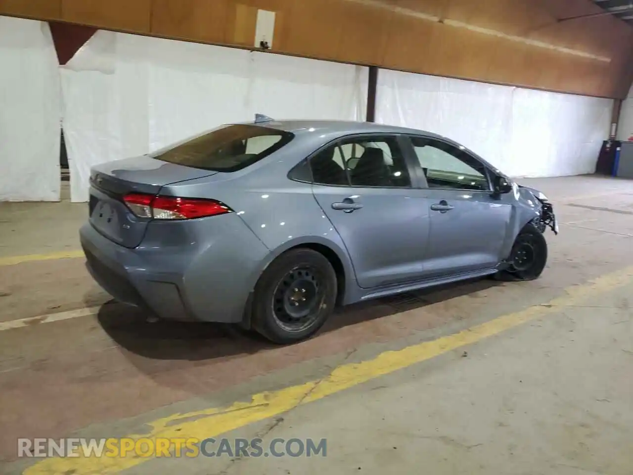 3 Photograph of a damaged car JTDEPRAE1LJ068645 TOYOTA COROLLA 2020