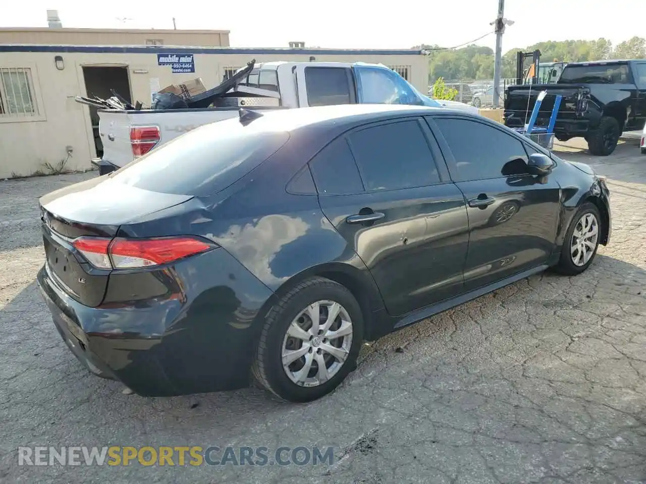 3 Photograph of a damaged car JTDEPRAE2LJ012696 TOYOTA COROLLA 2020