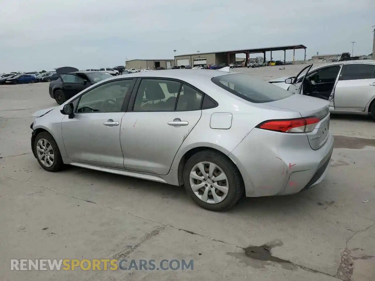 2 Photograph of a damaged car JTDEPRAE2LJ026744 TOYOTA COROLLA 2020