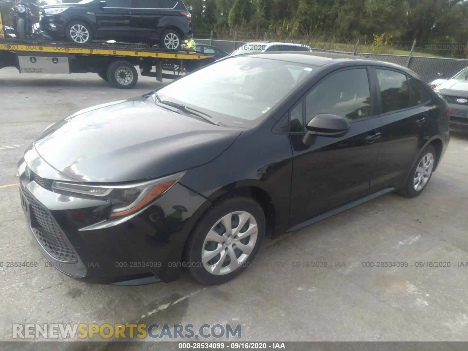 2 Photograph of a damaged car JTDEPRAE2LJ030387 TOYOTA COROLLA 2020