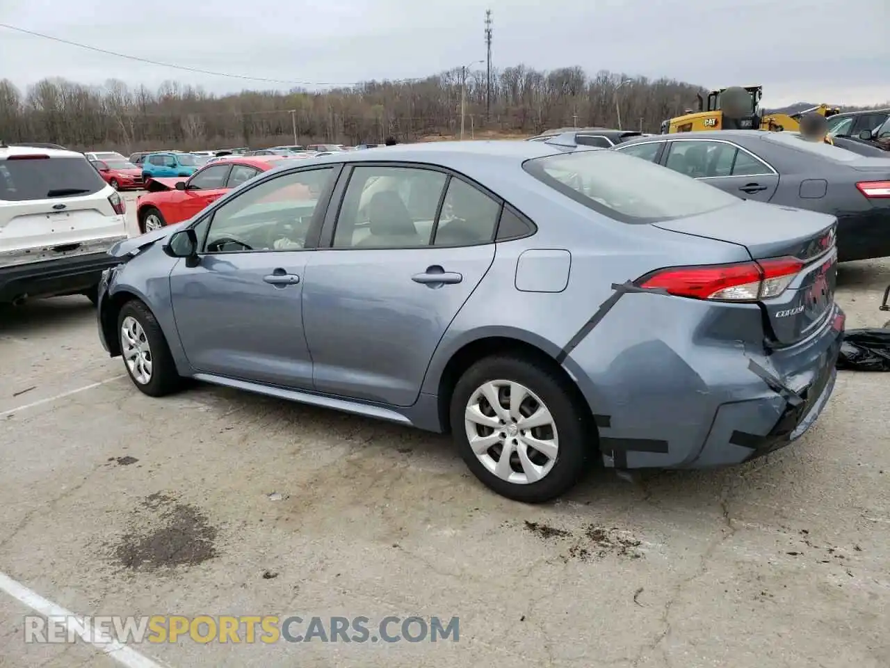 2 Photograph of a damaged car JTDEPRAE2LJ049778 TOYOTA COROLLA 2020