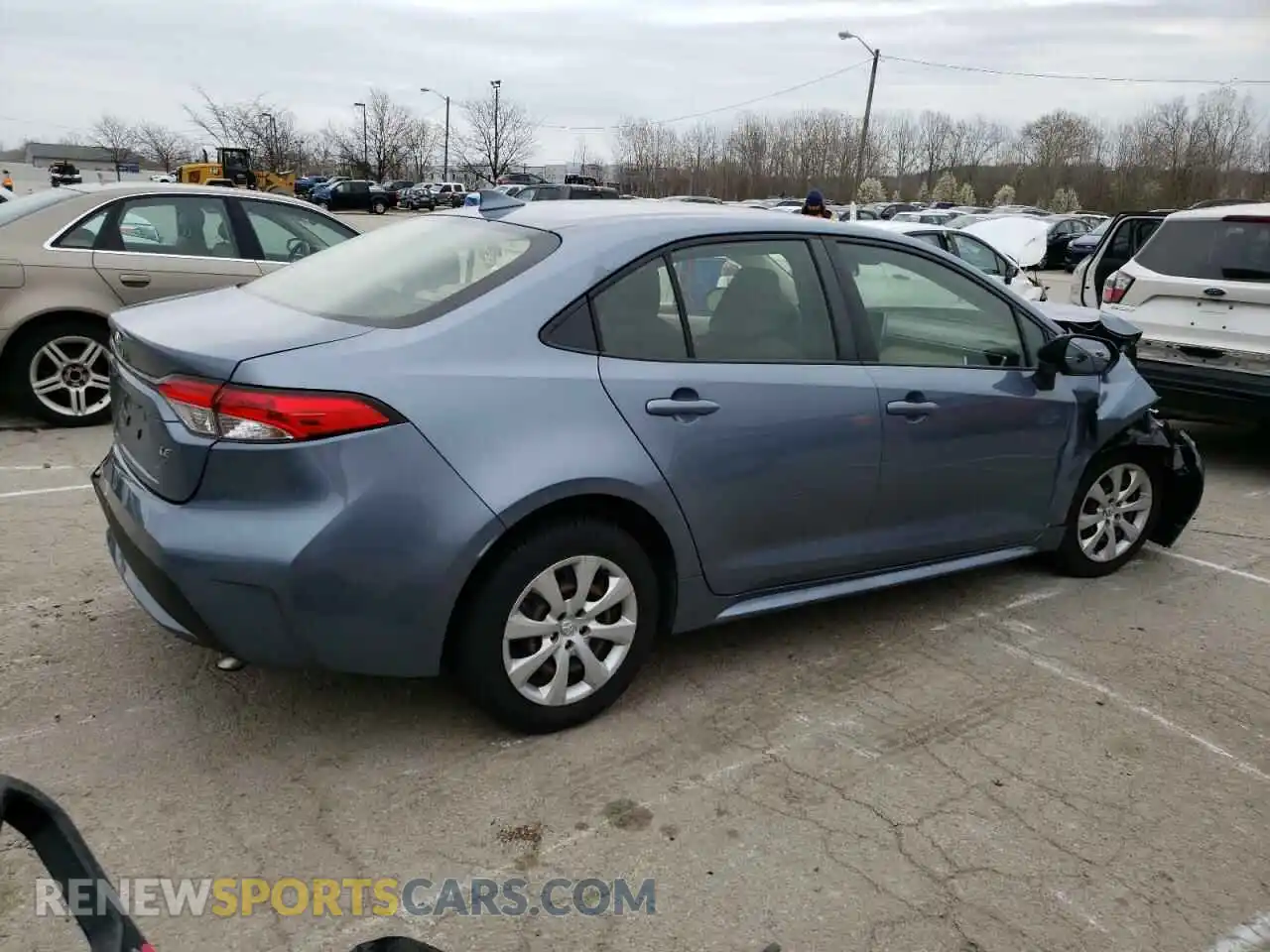 3 Photograph of a damaged car JTDEPRAE2LJ049778 TOYOTA COROLLA 2020